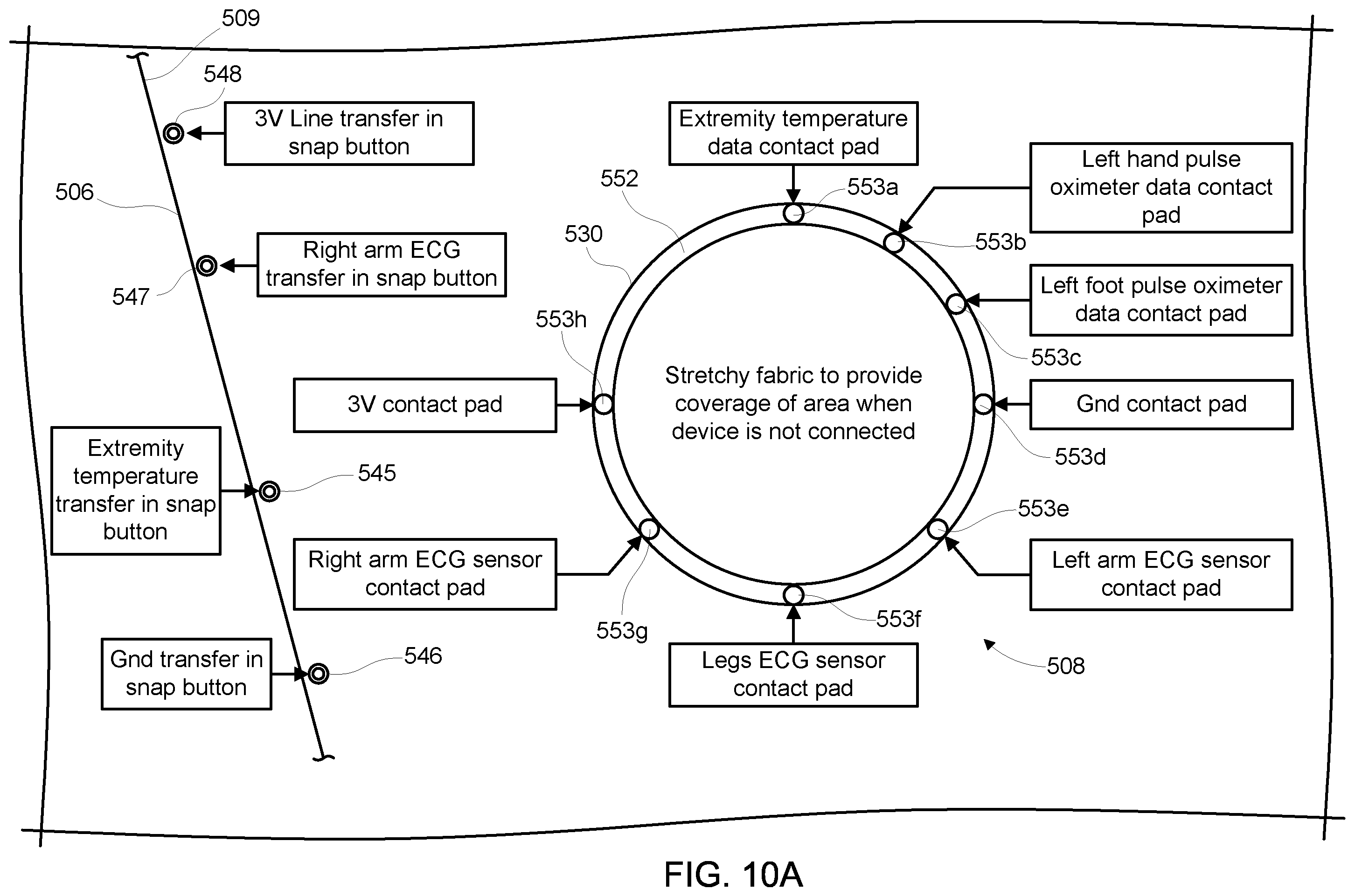 Patent US12569197 Figure 12 – Methods and apparatus for a baby monitoring garment
