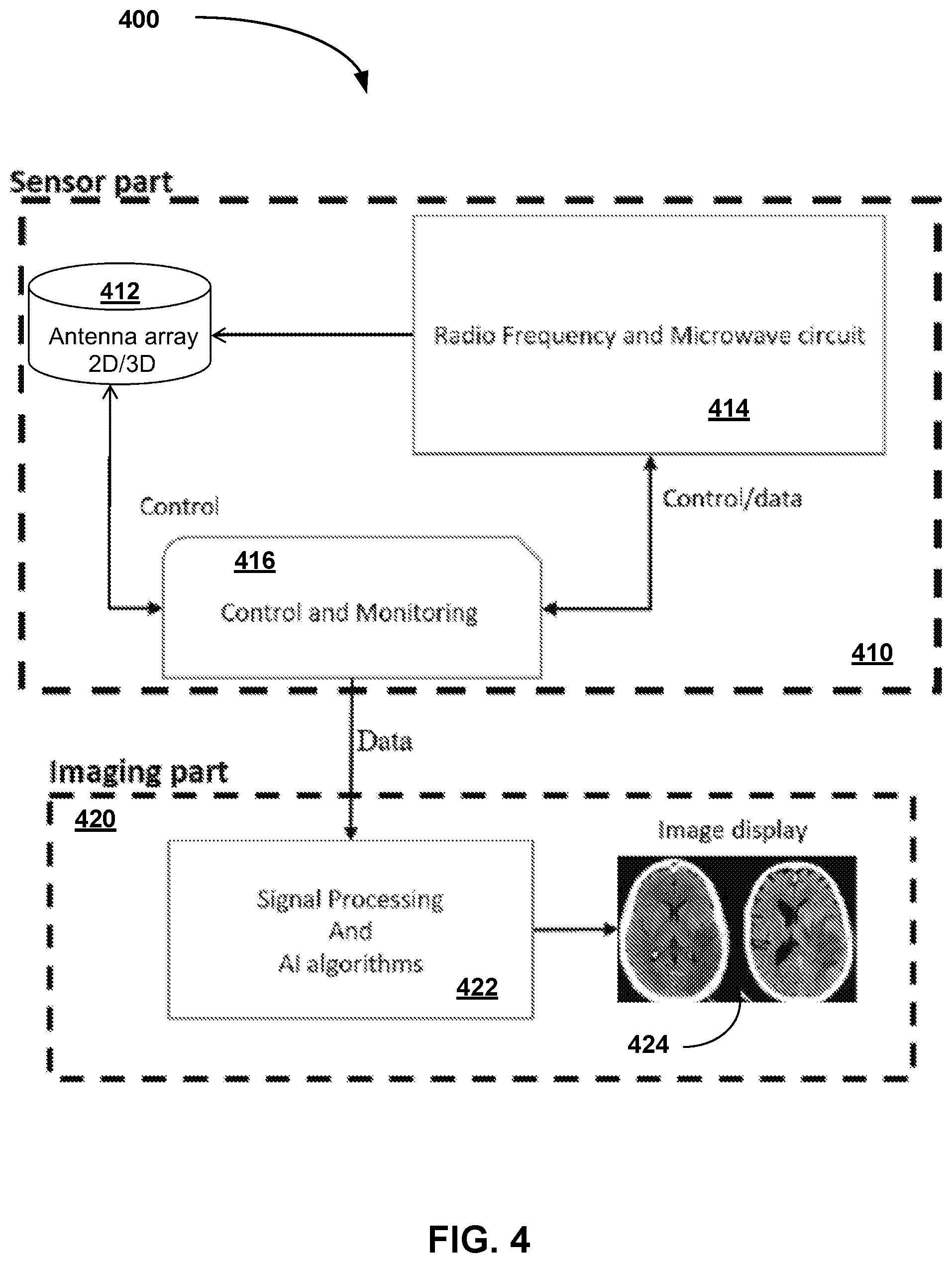 Patent US12569198 Figure 5 – Apparatus, system and method for electromagnetic imaging