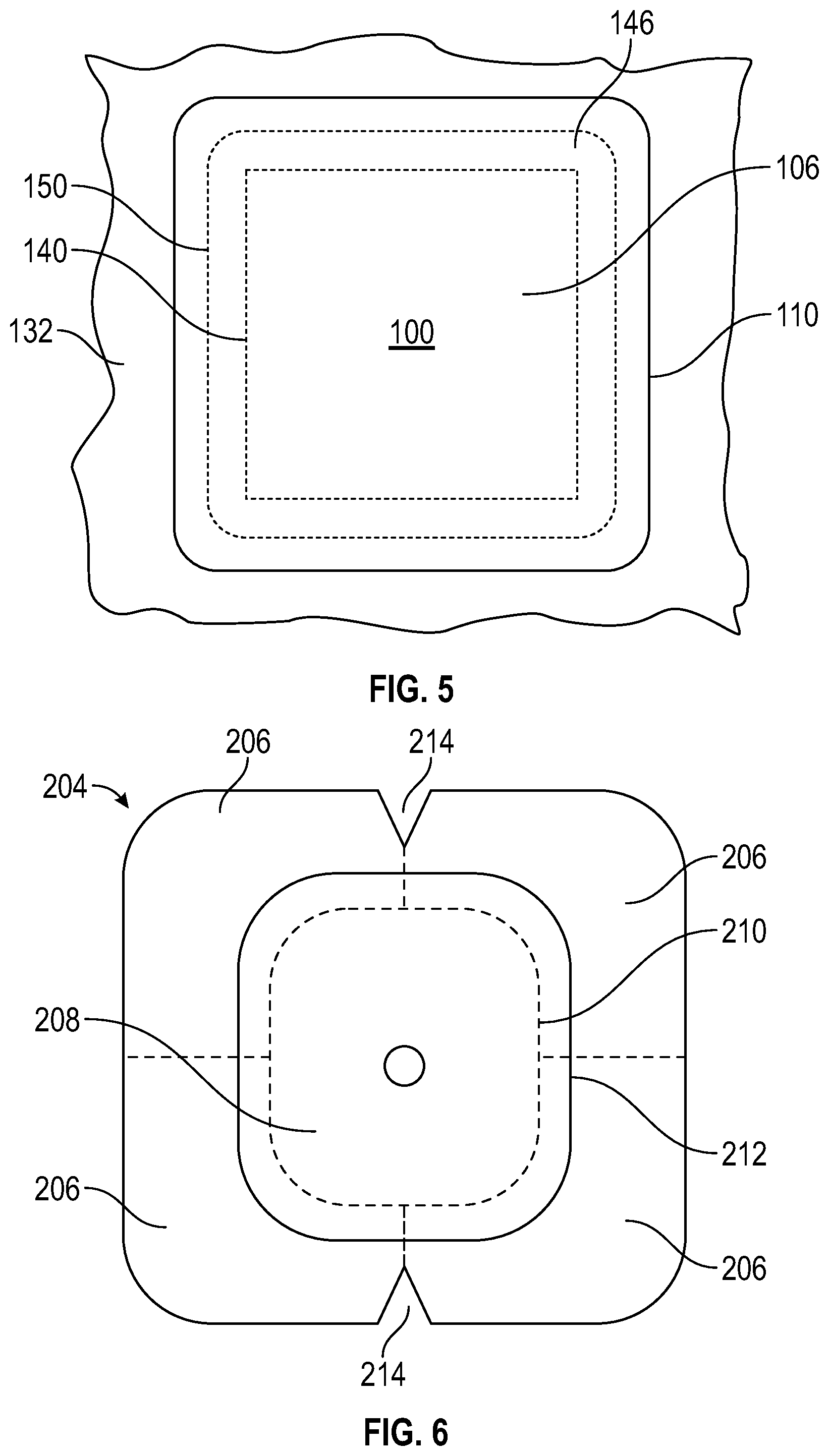 Patent US12569199 Figure 3 – Skin adhesive patch with refreshable perimeter, and related device assembly