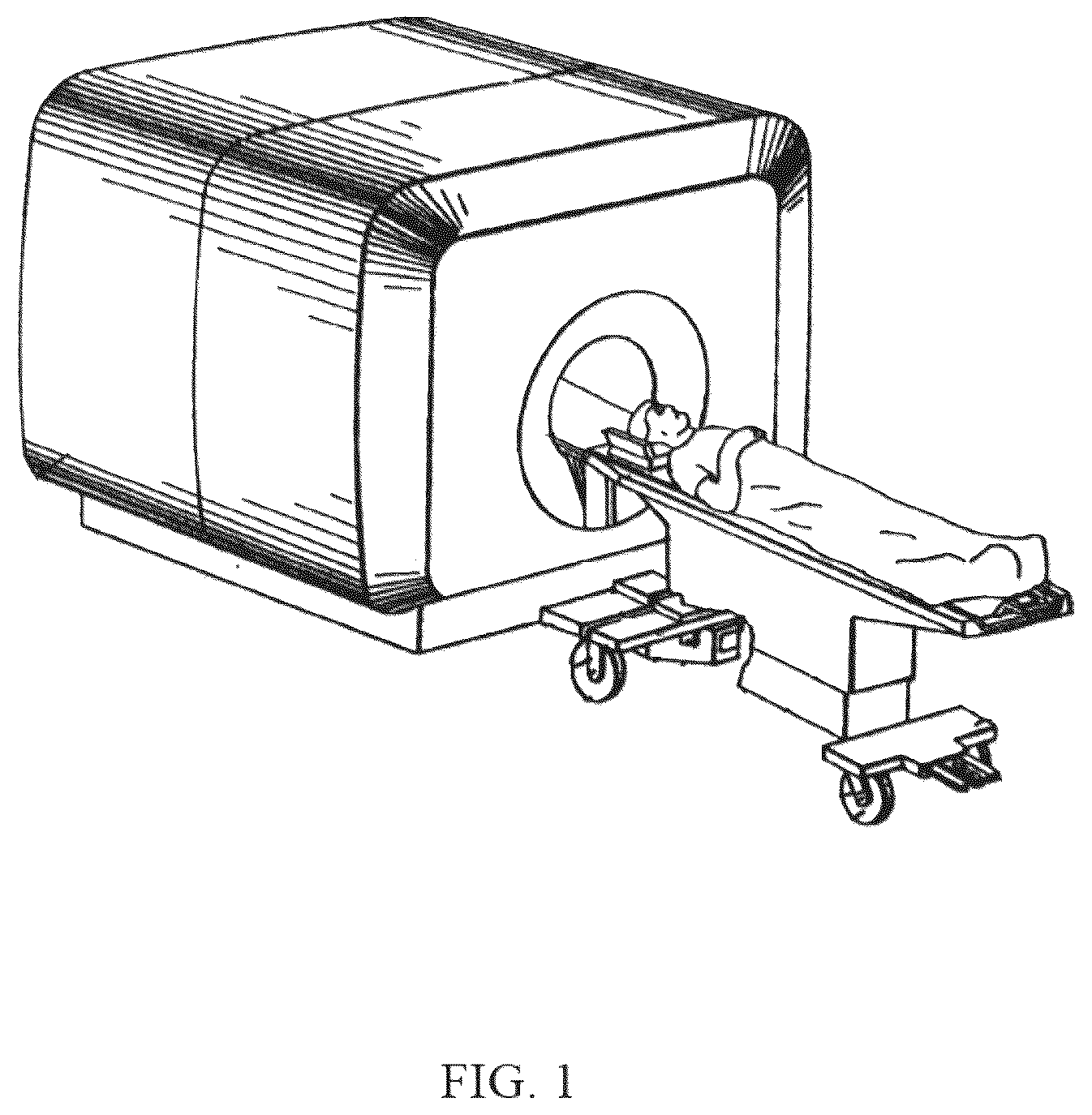 Patent US12569202 Figure 1 – Transport apparatus in medical system