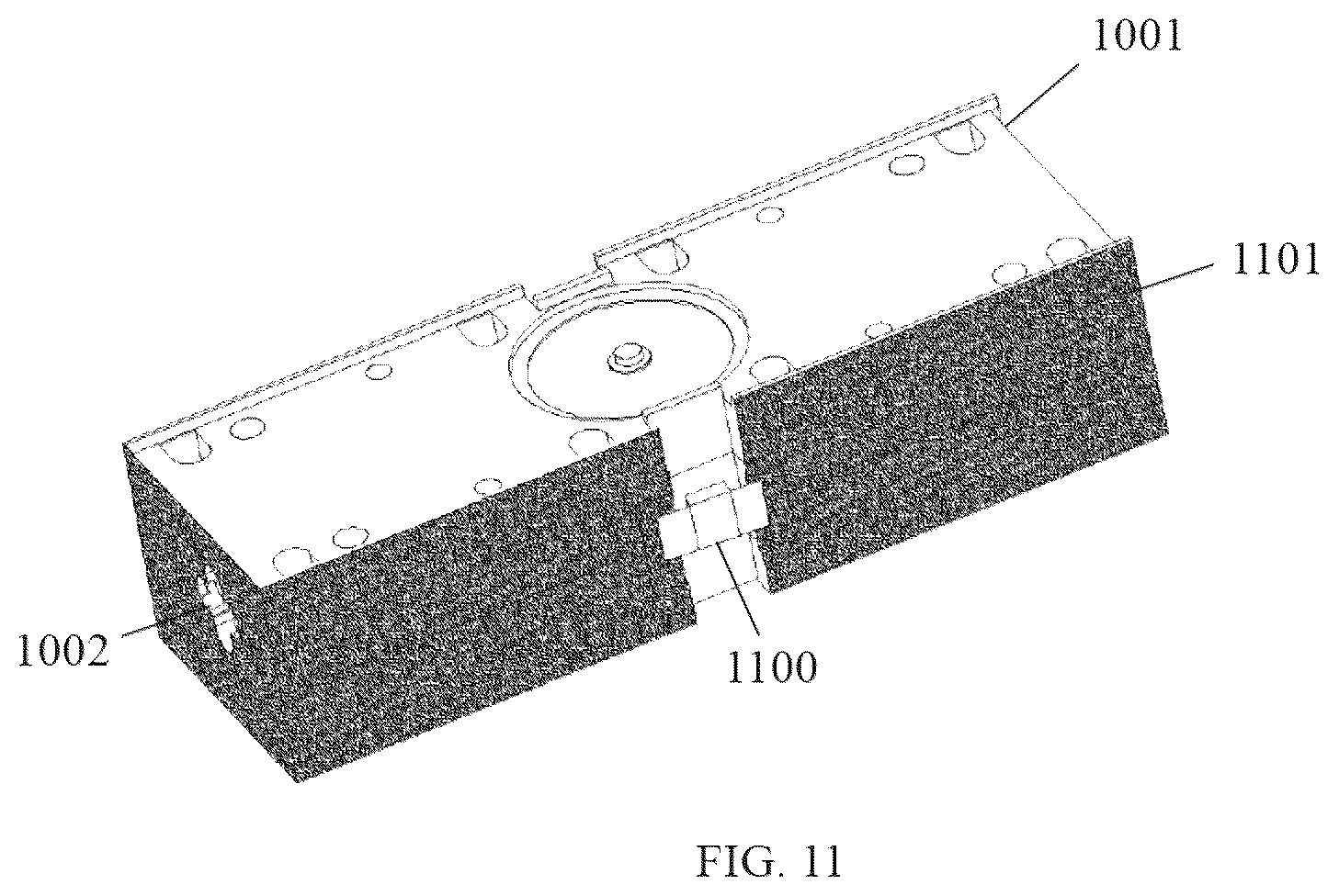 Patent US12569202 Figure 11 – Transport apparatus in medical system