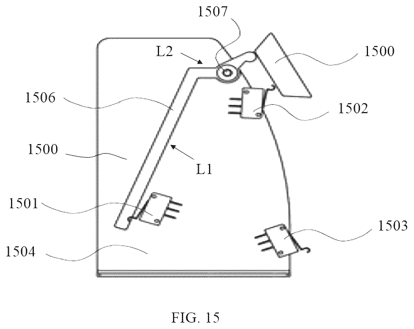 Patent US12569202 Figure 15 – Transport apparatus in medical system