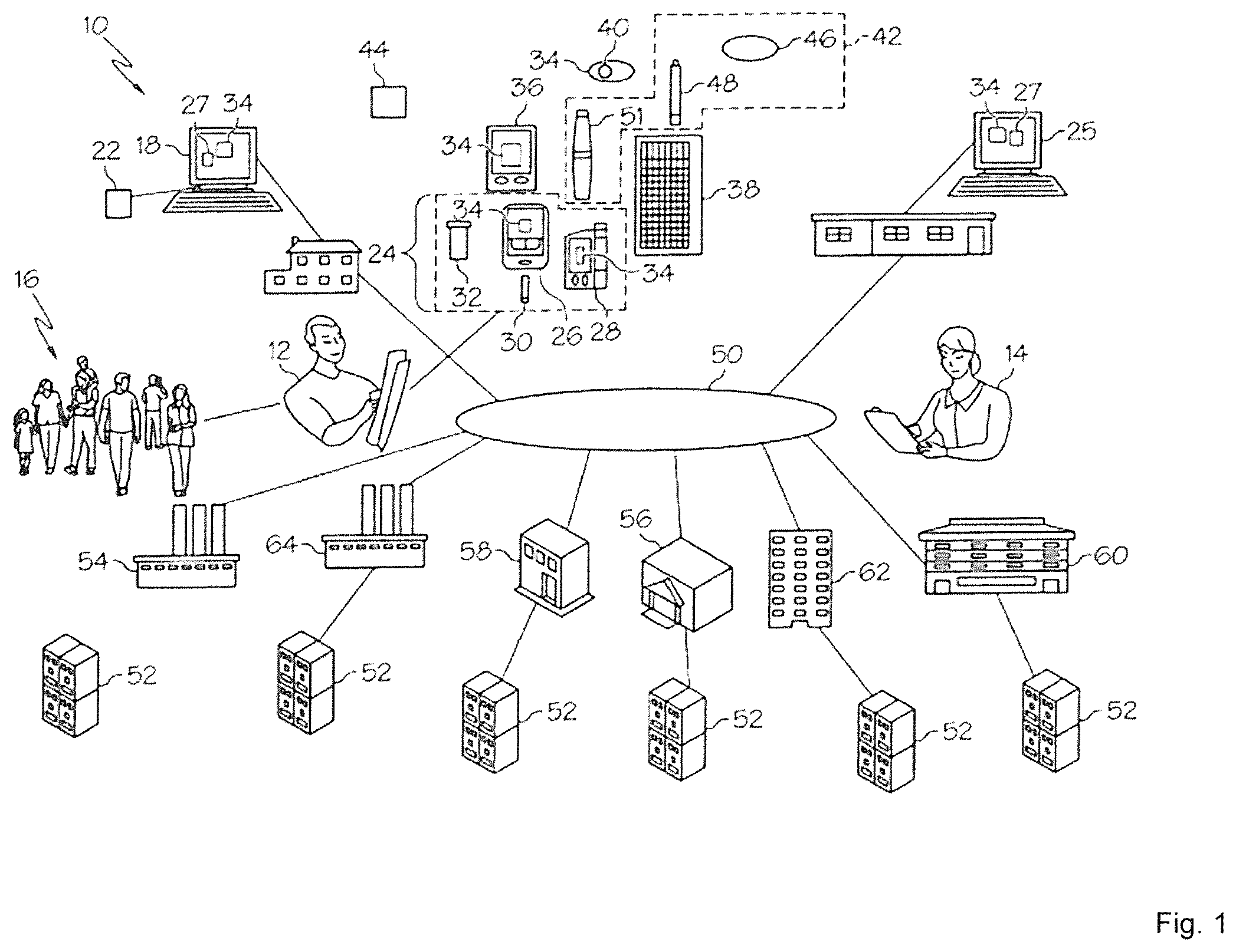 Patent US12569204 Figure 1 – Method and system for analyzing glucose monitoring data indicative of a glucose level