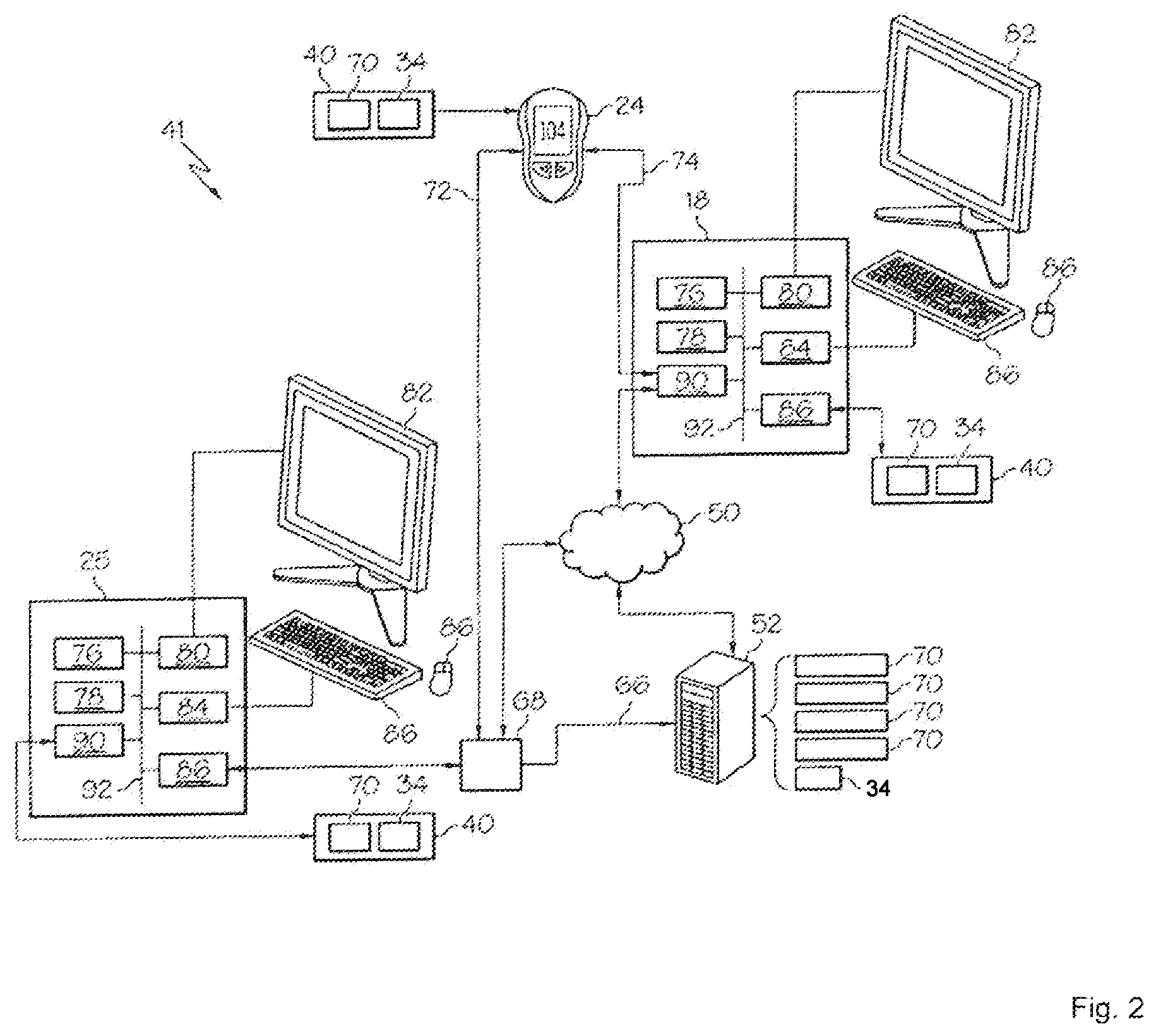 Patent US12569204 Figure 2 – Method and system for analyzing glucose monitoring data indicative of a glucose level