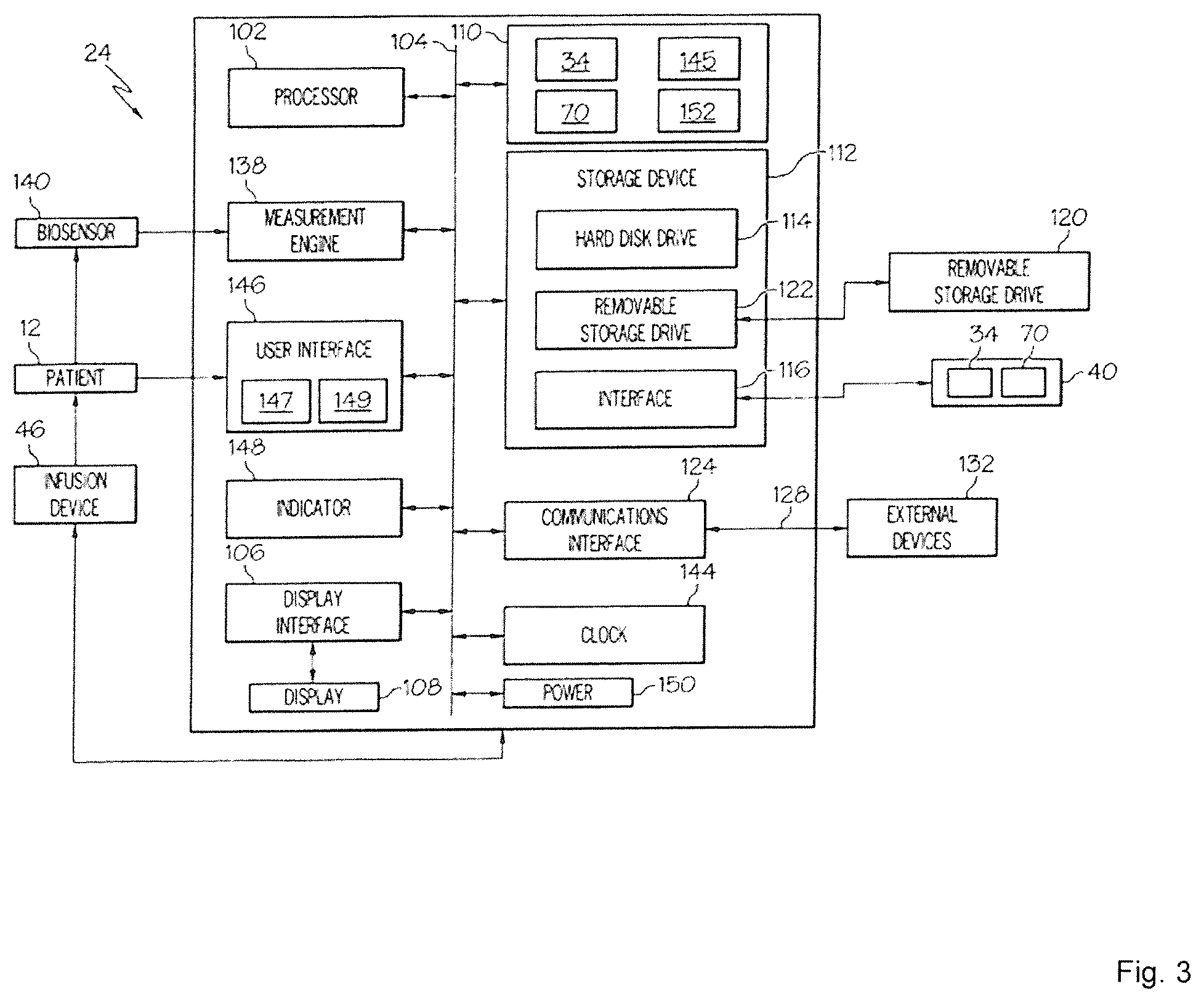 Patent US12569204 Figure 3 – Method and system for analyzing glucose monitoring data indicative of a glucose level