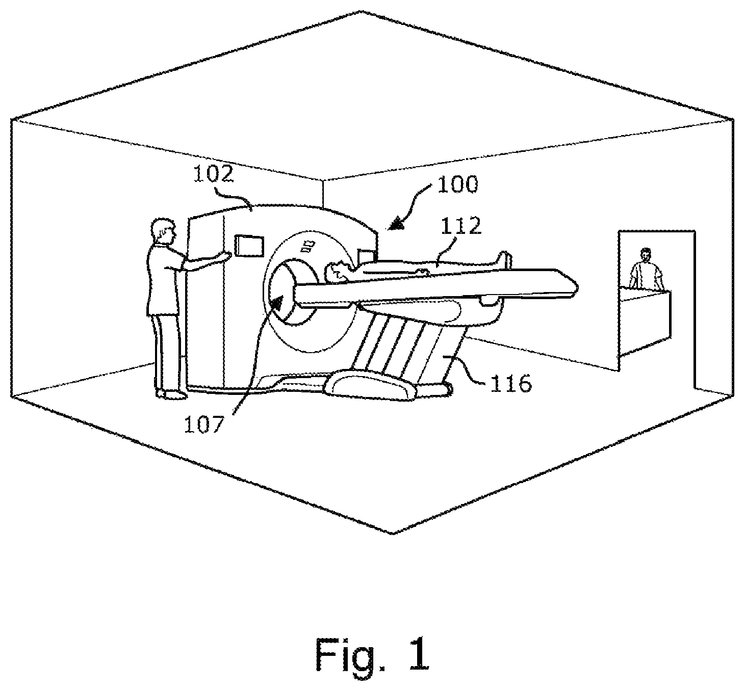 Patent US12569207 Figure 1 – Device for inferring virtual monochromatic x-ray image, CT system, method of creating trained neural network, and storage medium