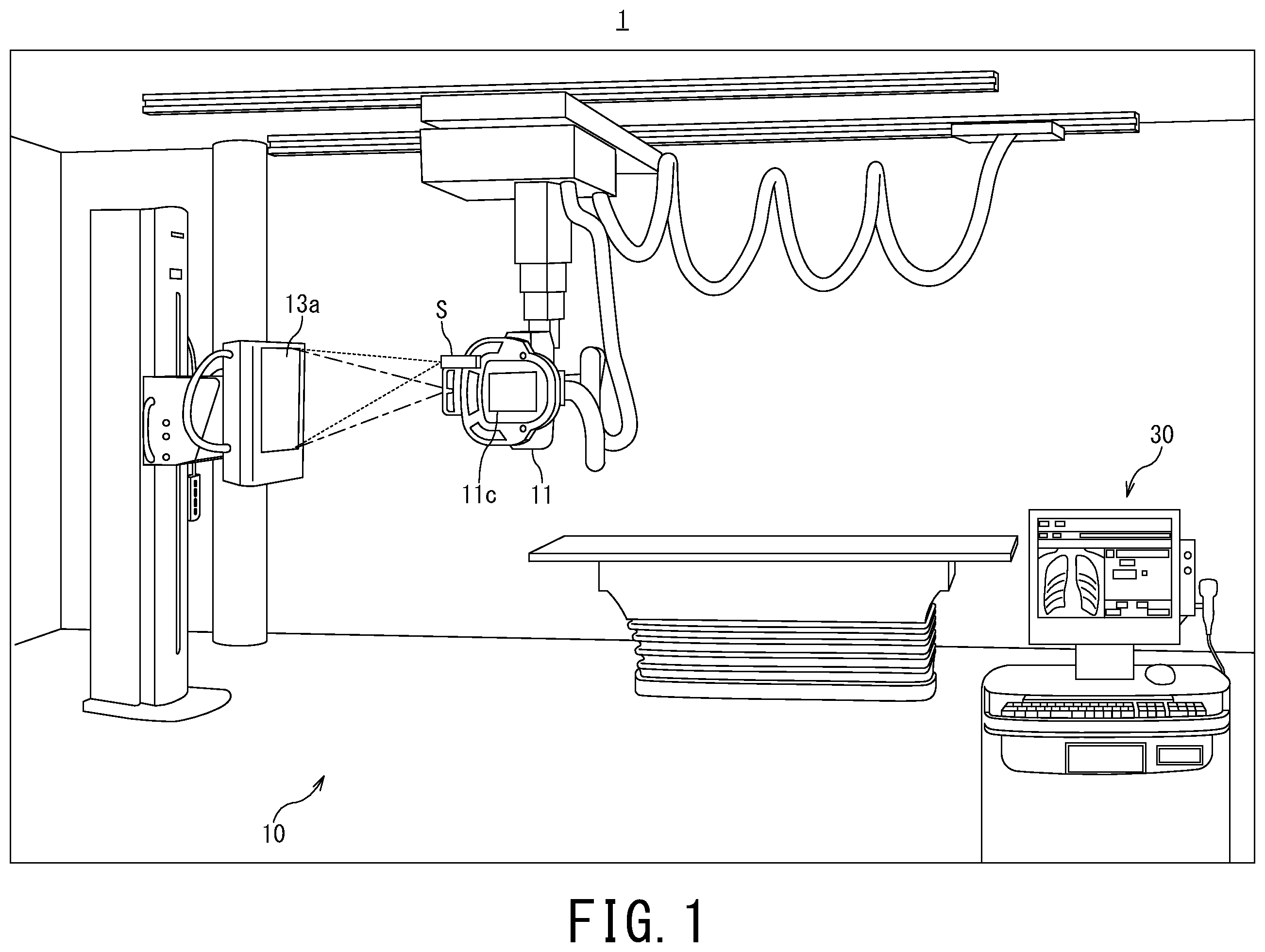 Patent US12569211 Figure 1 – X-ray diagnostic apparatus and image processing method