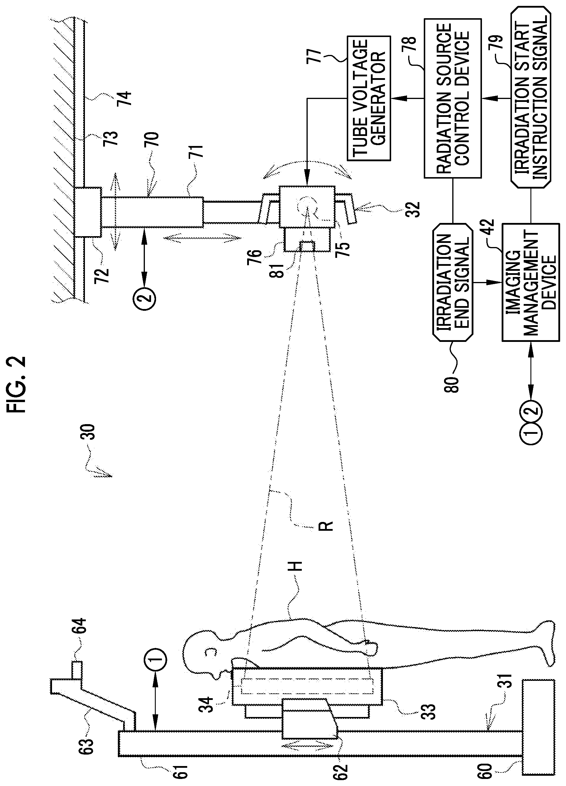 Patent US12569215 Figure 2 – Imaging management device, method for operating imaging management device, and operation program for imaging management device