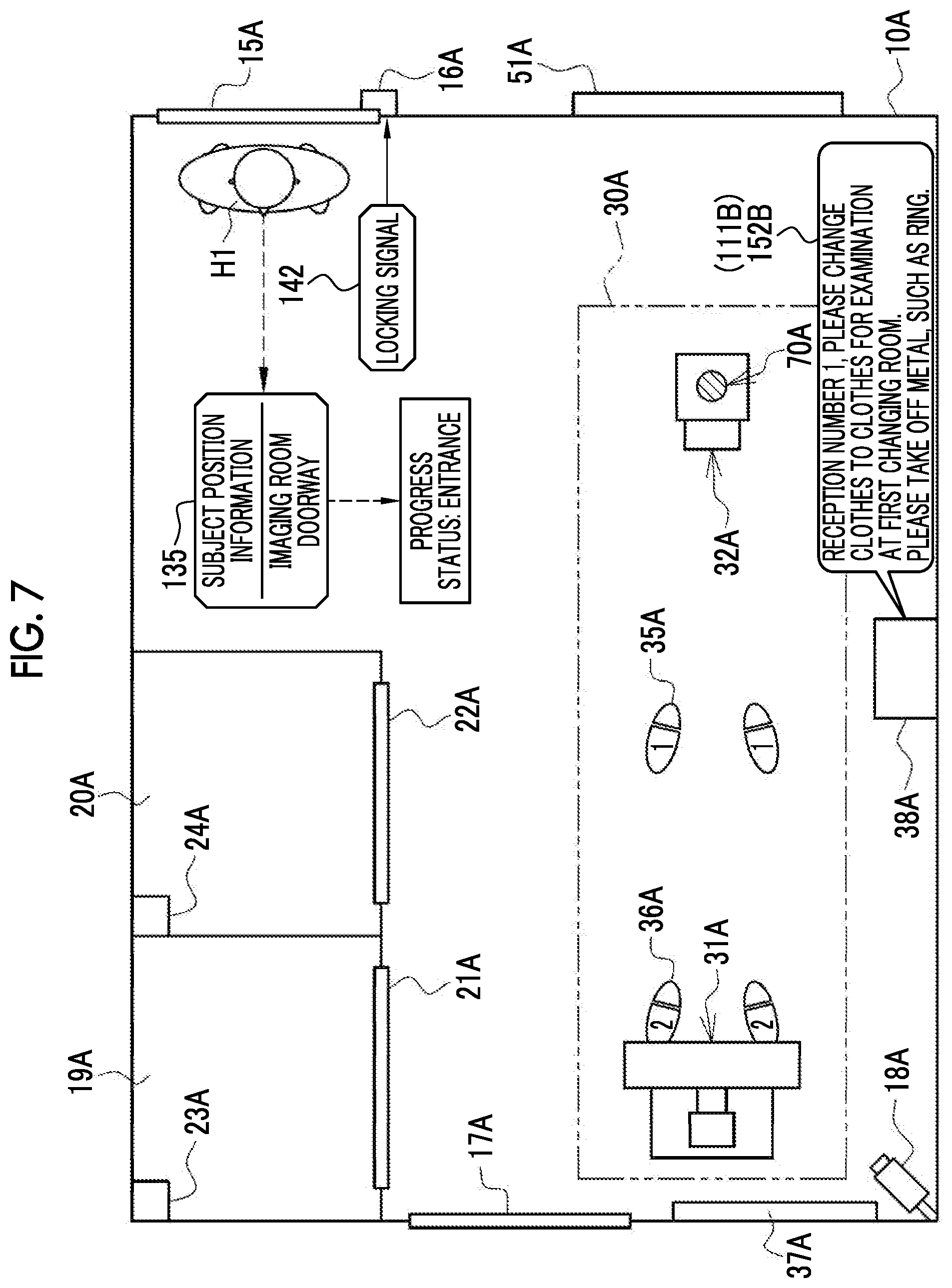Patent US12569215 Figure 7 – Imaging management device, method for operating imaging management device, and operation program for imaging management device