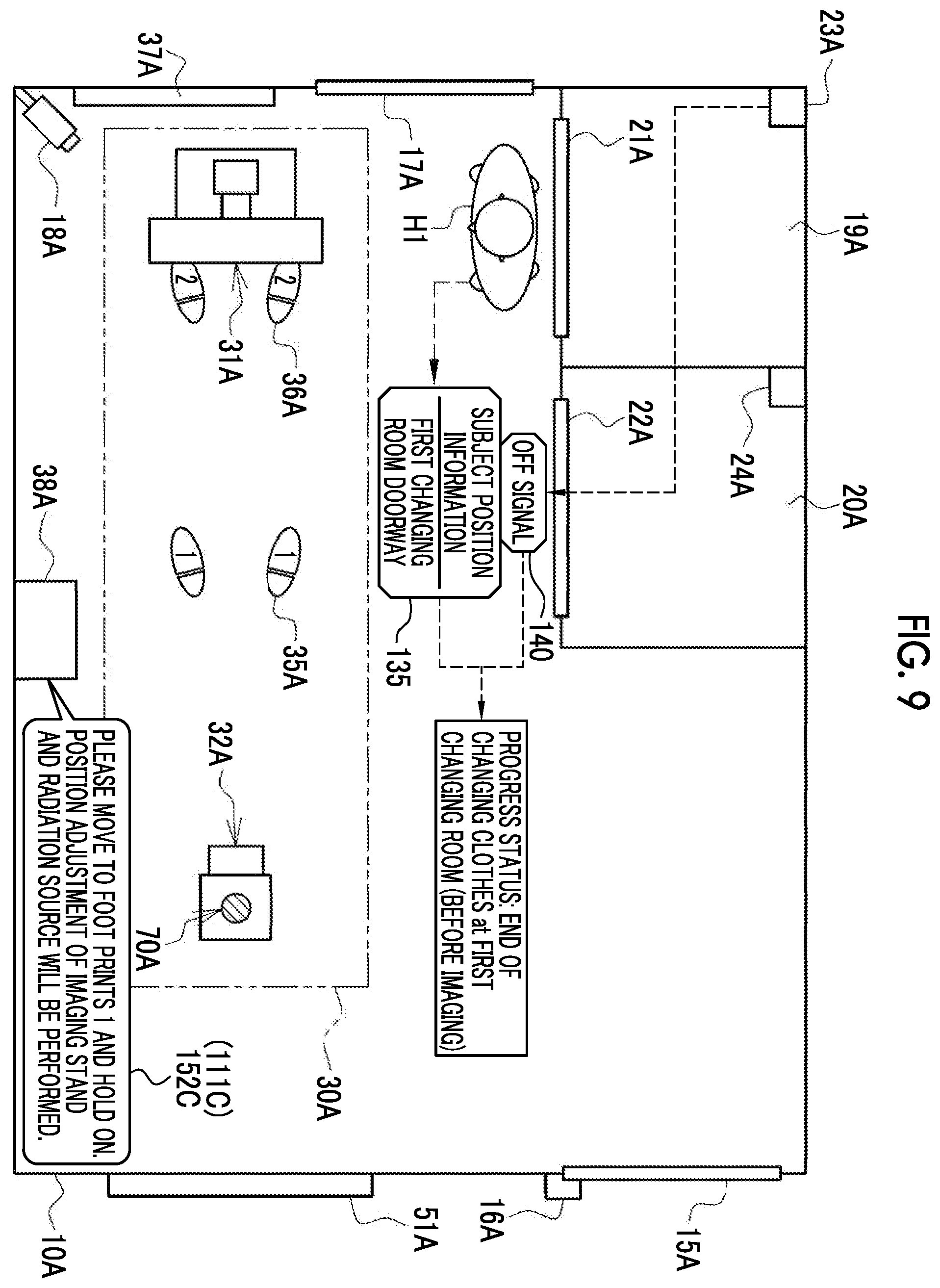 Patent US12569215 Figure 9 – Imaging management device, method for operating imaging management device, and operation program for imaging management device