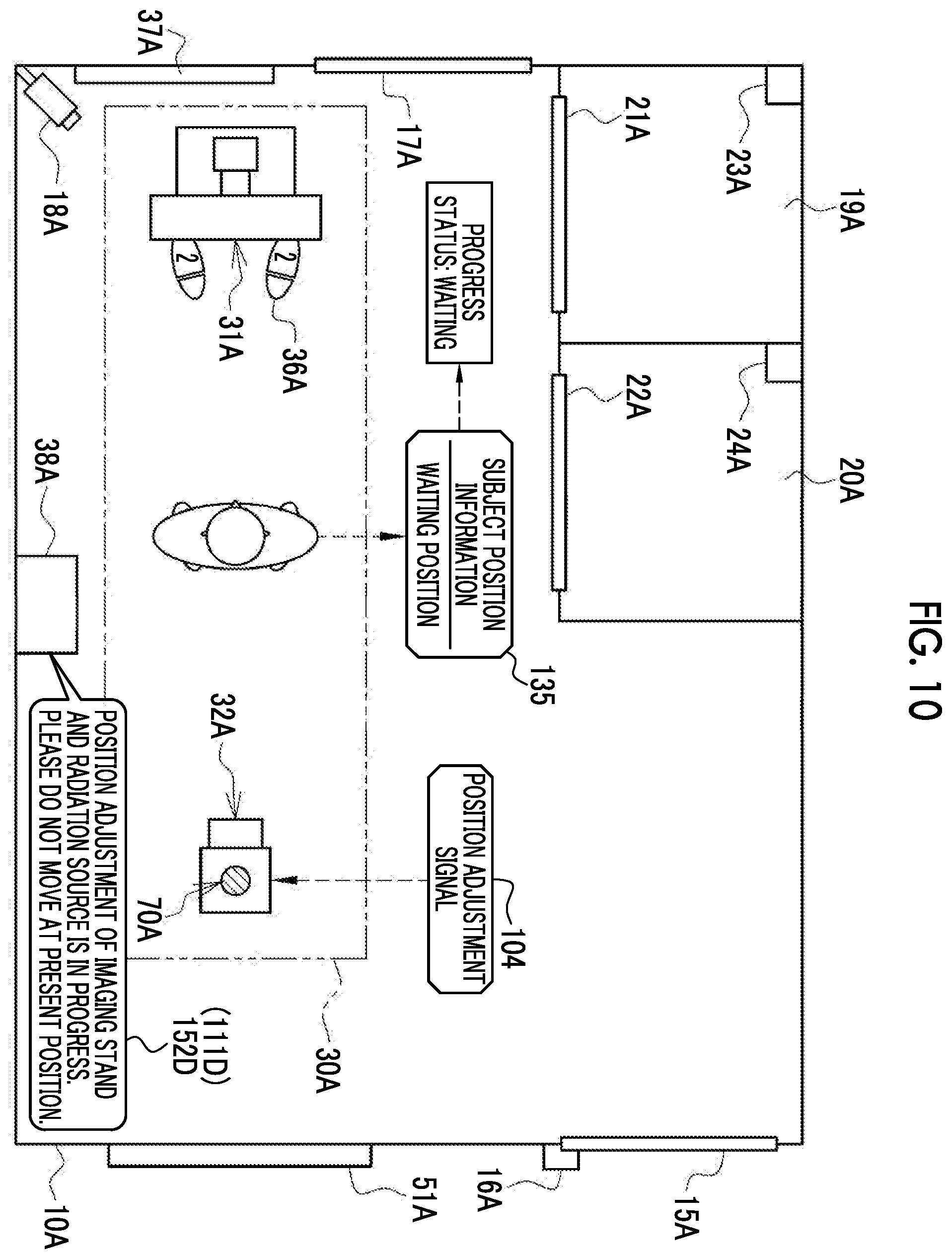 Patent US12569215 Figure 10 – Imaging management device, method for operating imaging management device, and operation program for imaging management device