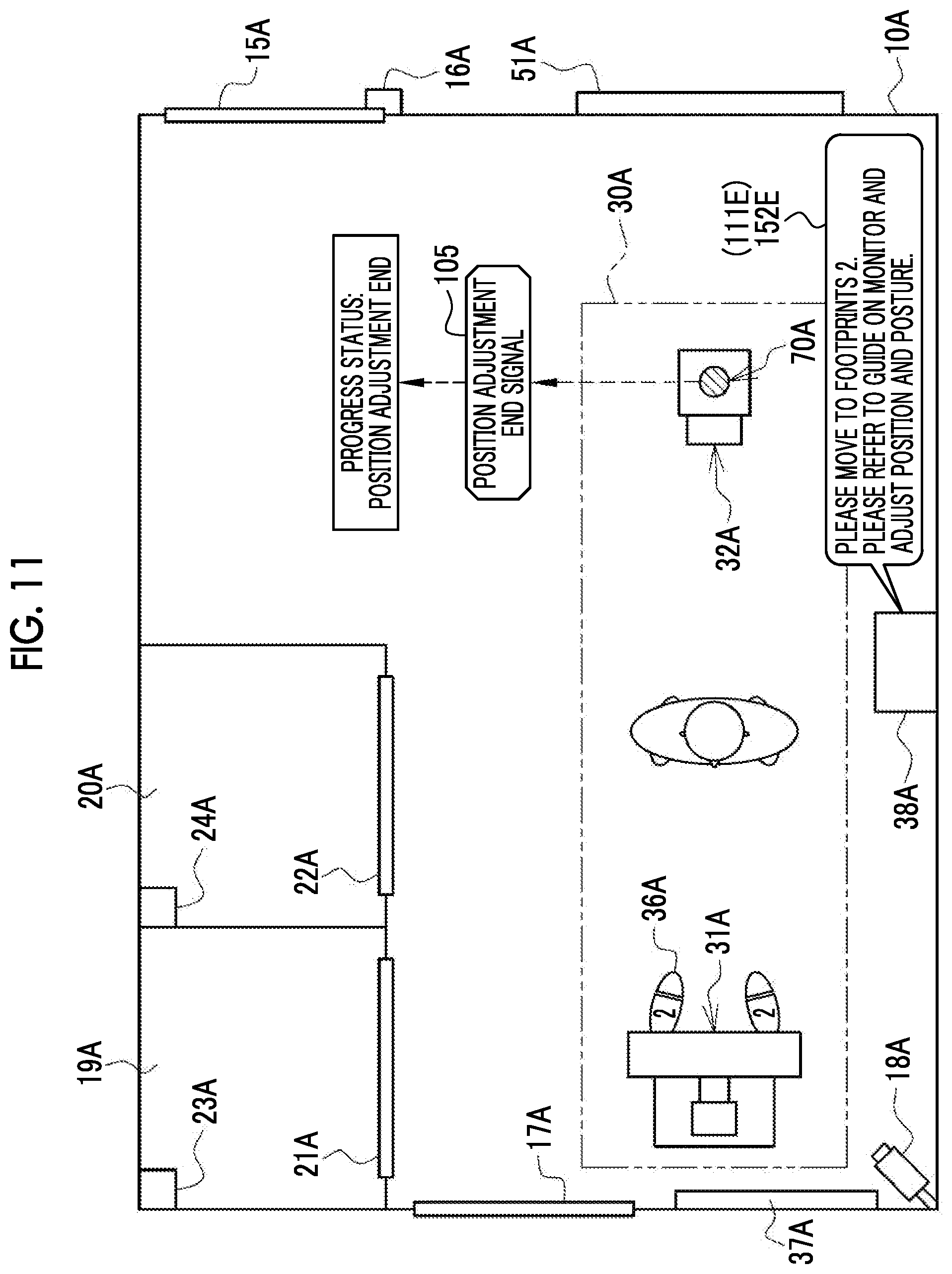 Patent US12569215 Figure 11 – Imaging management device, method for operating imaging management device, and operation program for imaging management device