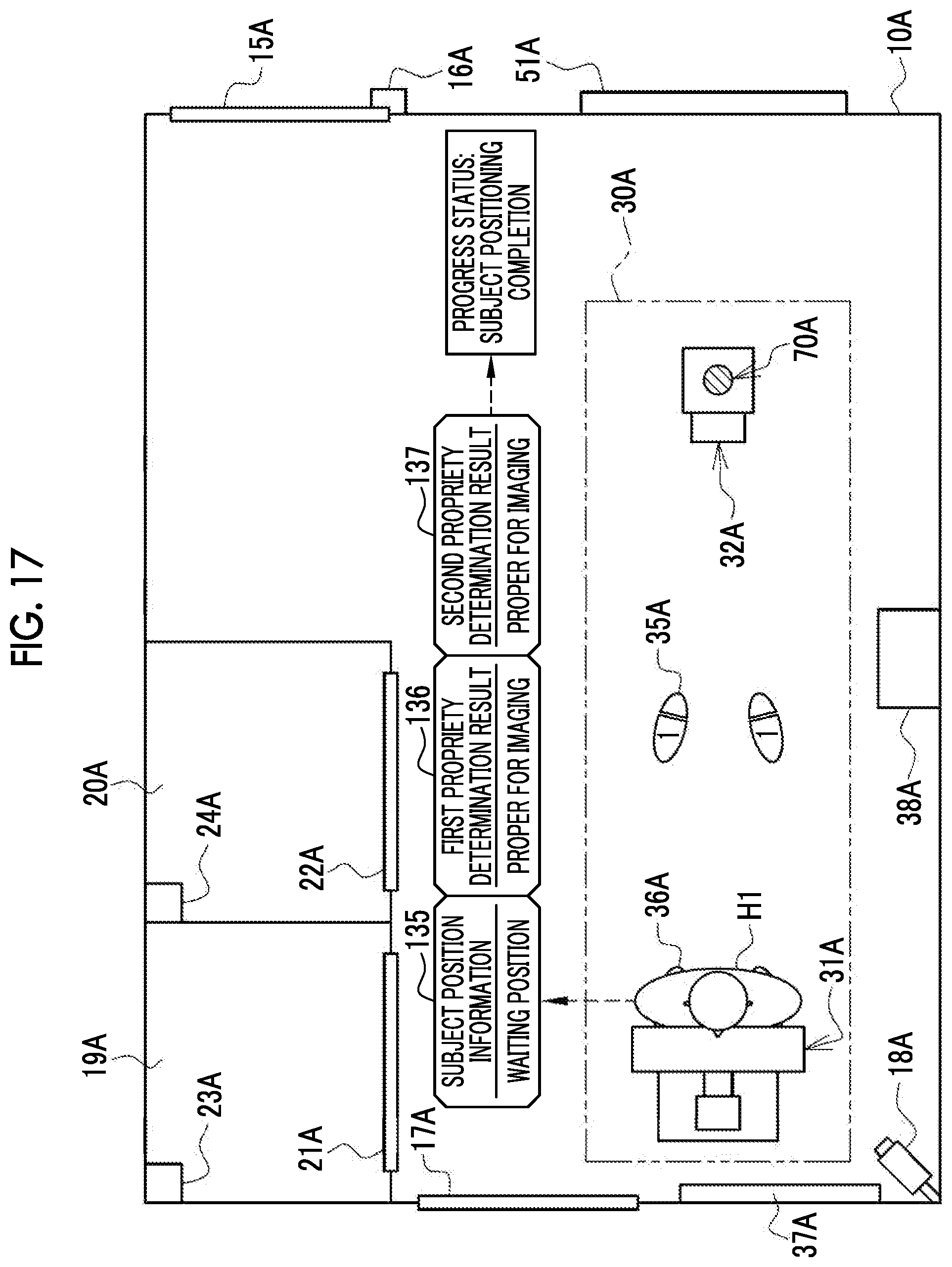 Patent US12569215 Figure 17 – Imaging management device, method for operating imaging management device, and operation program for imaging management device