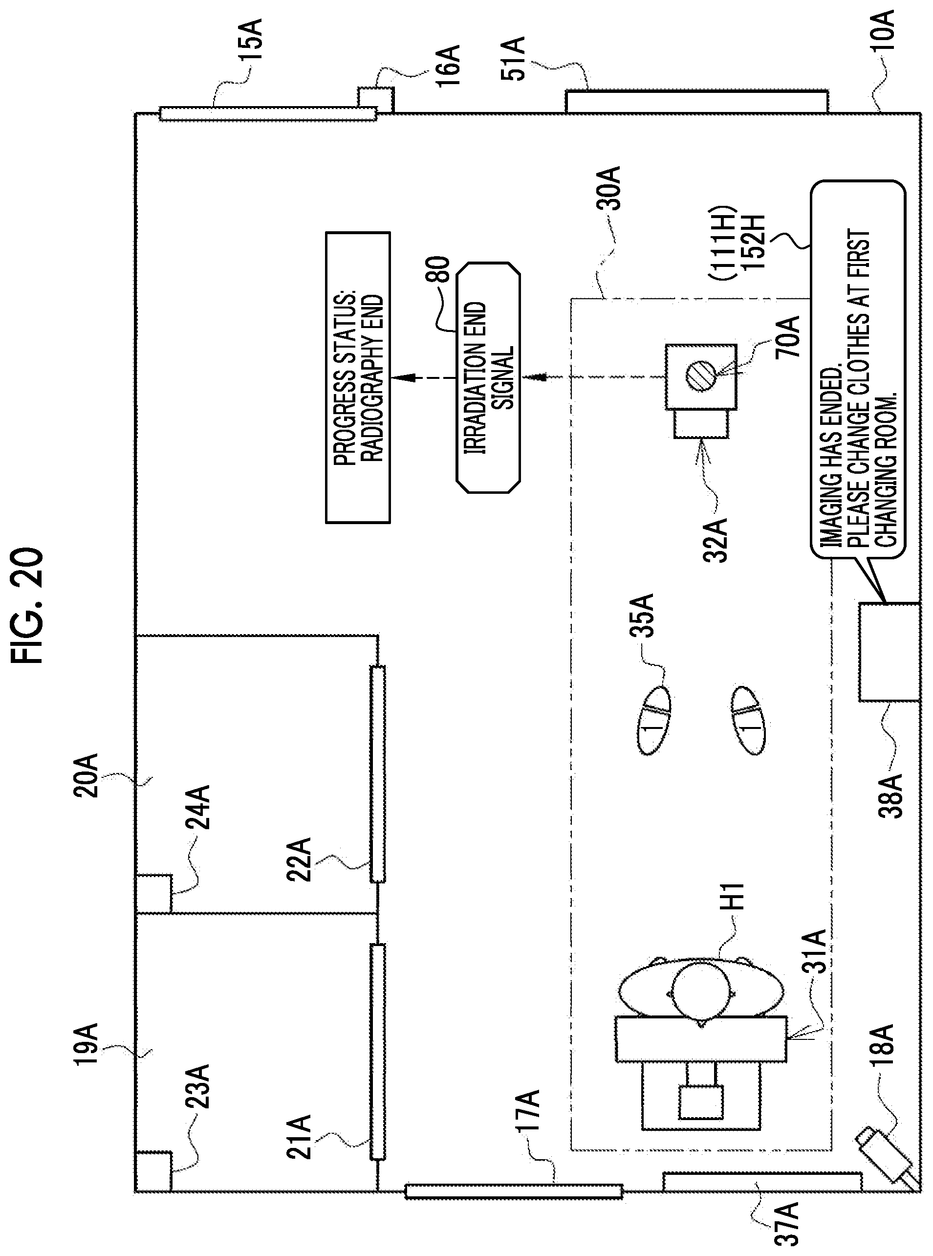 Patent US12569215 Figure 20 – Imaging management device, method for operating imaging management device, and operation program for imaging management device