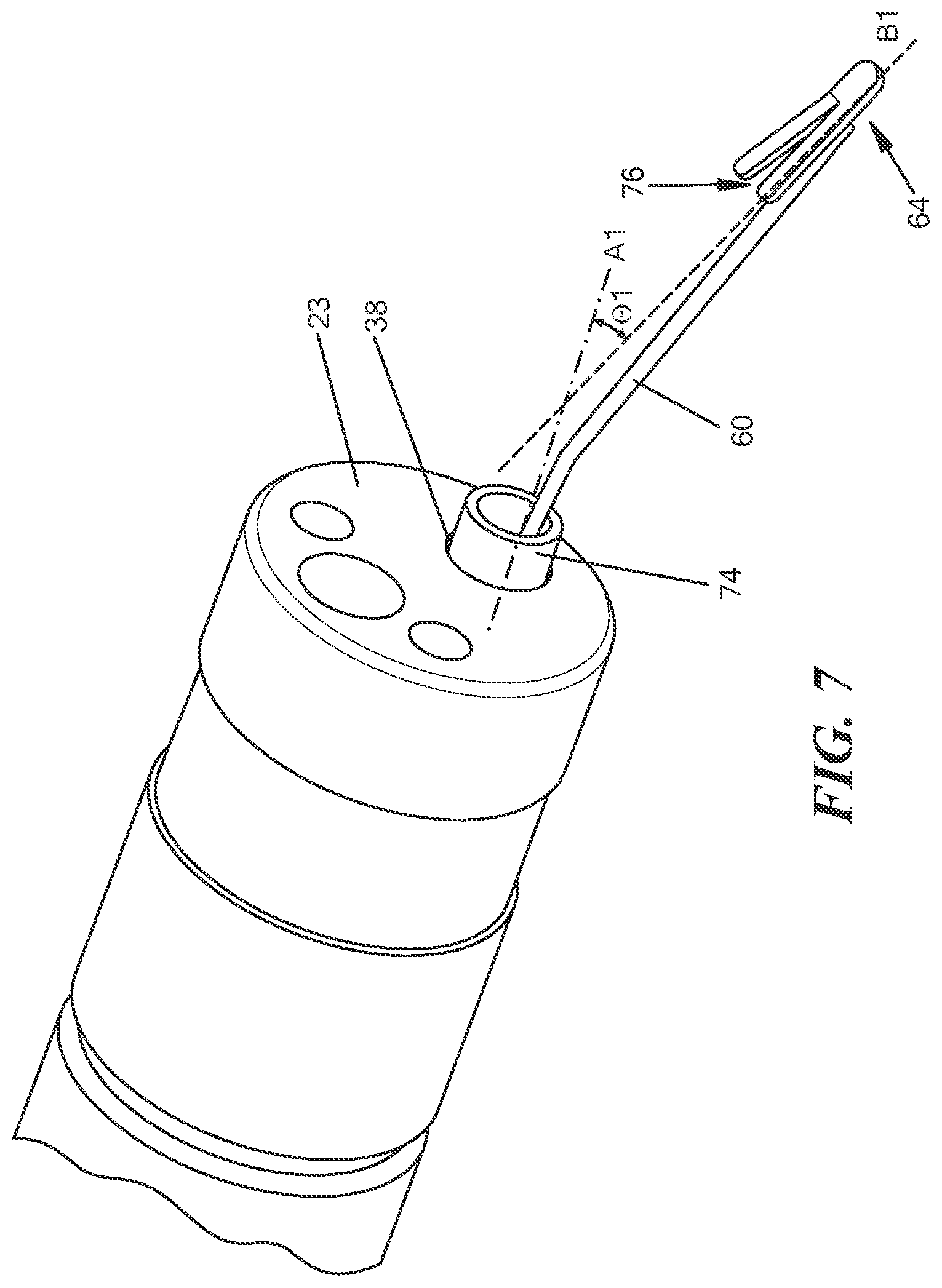 Patent US12569244 Figure 13 – Endoscopic suture cutter