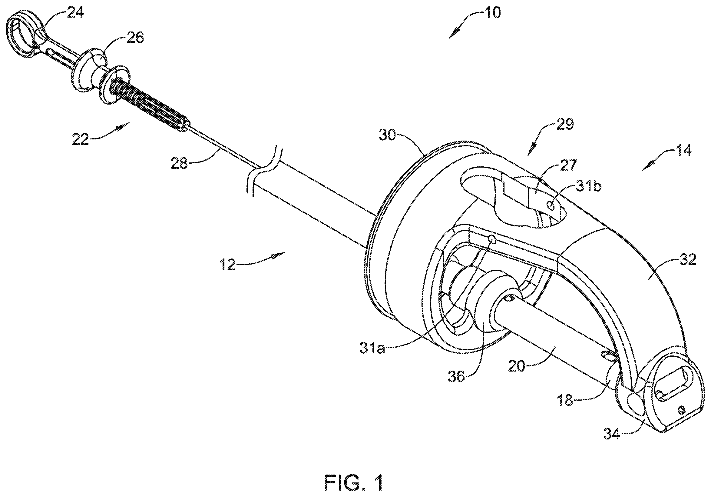 Patent US12569245 Figure 1 – Suture based closure device