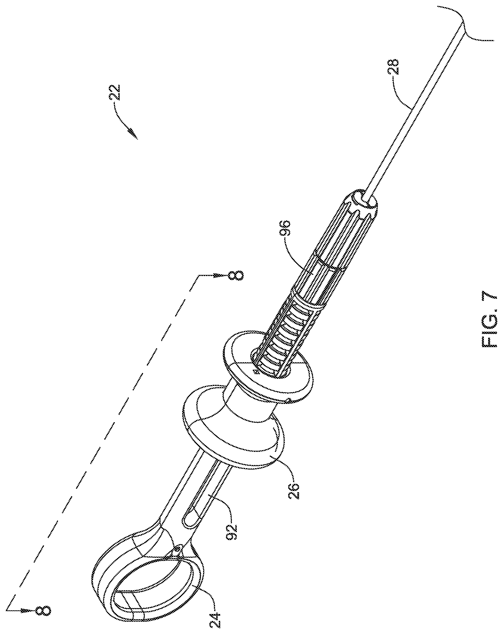 Patent US12569245 Figure 8 – Suture based closure device
