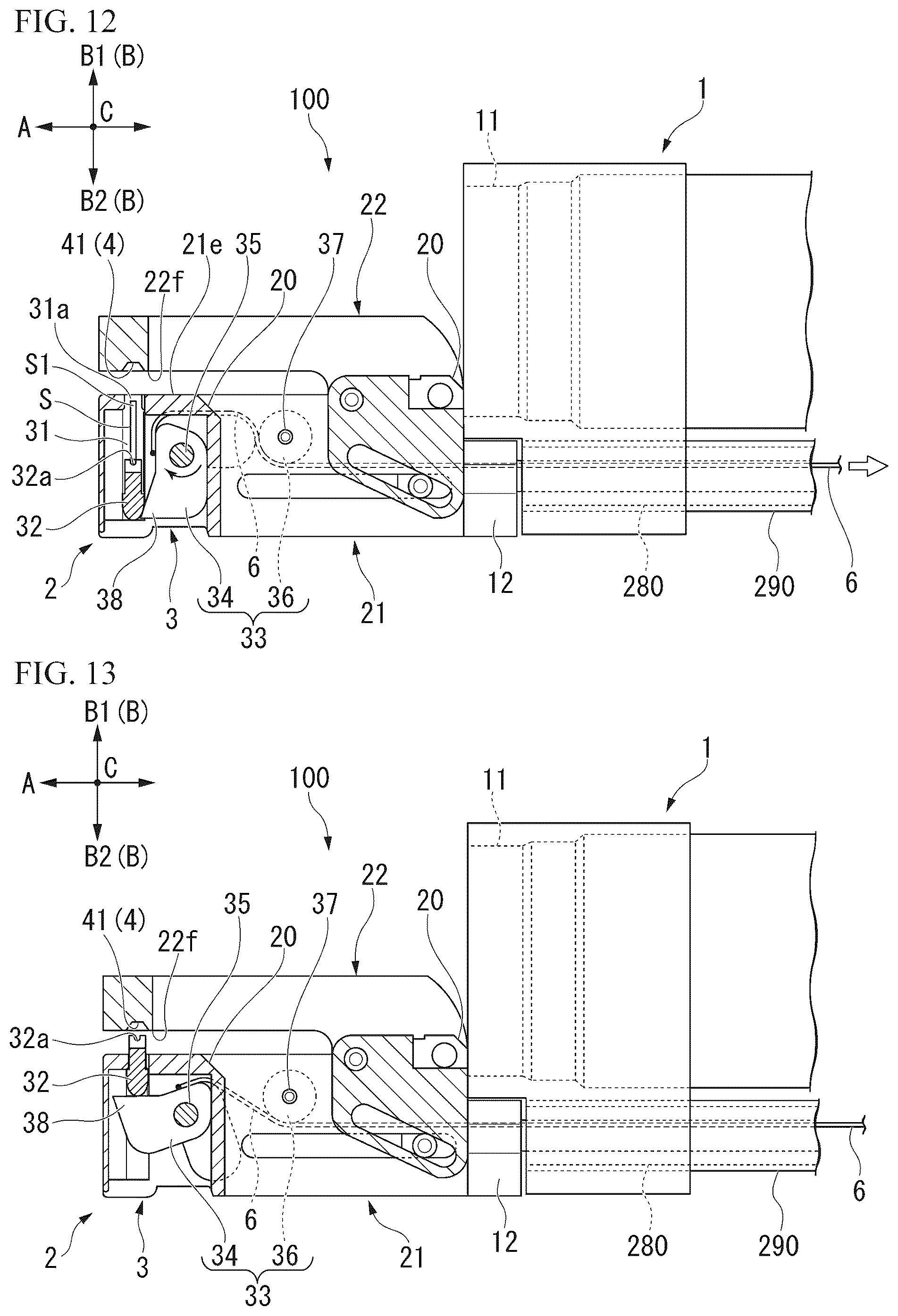 Patent US12569249 Figure 7 – Medical stapler