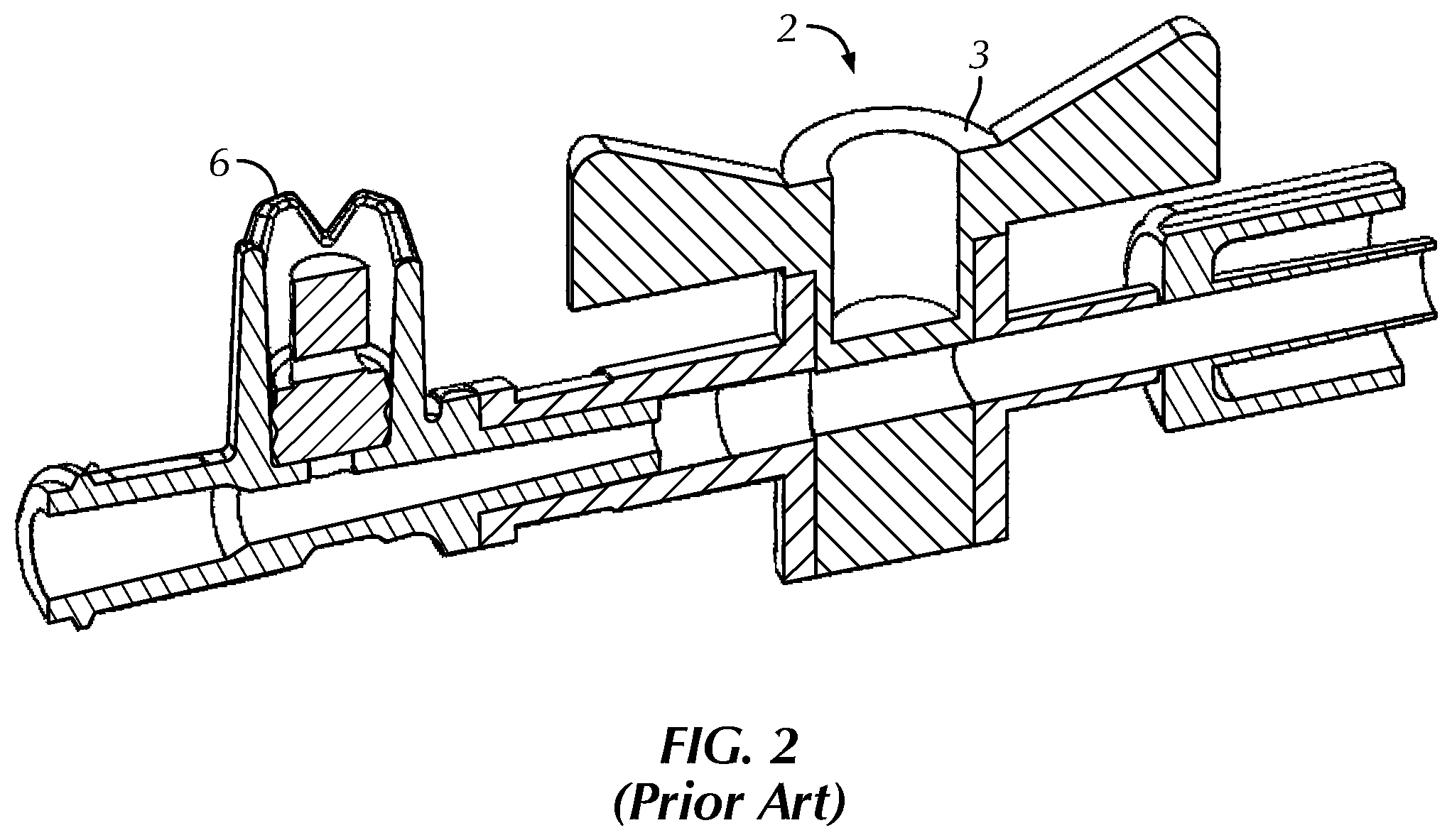 Patent US12569253 Figure 2 – Inflation hub for a fluid inflatable apparatus
