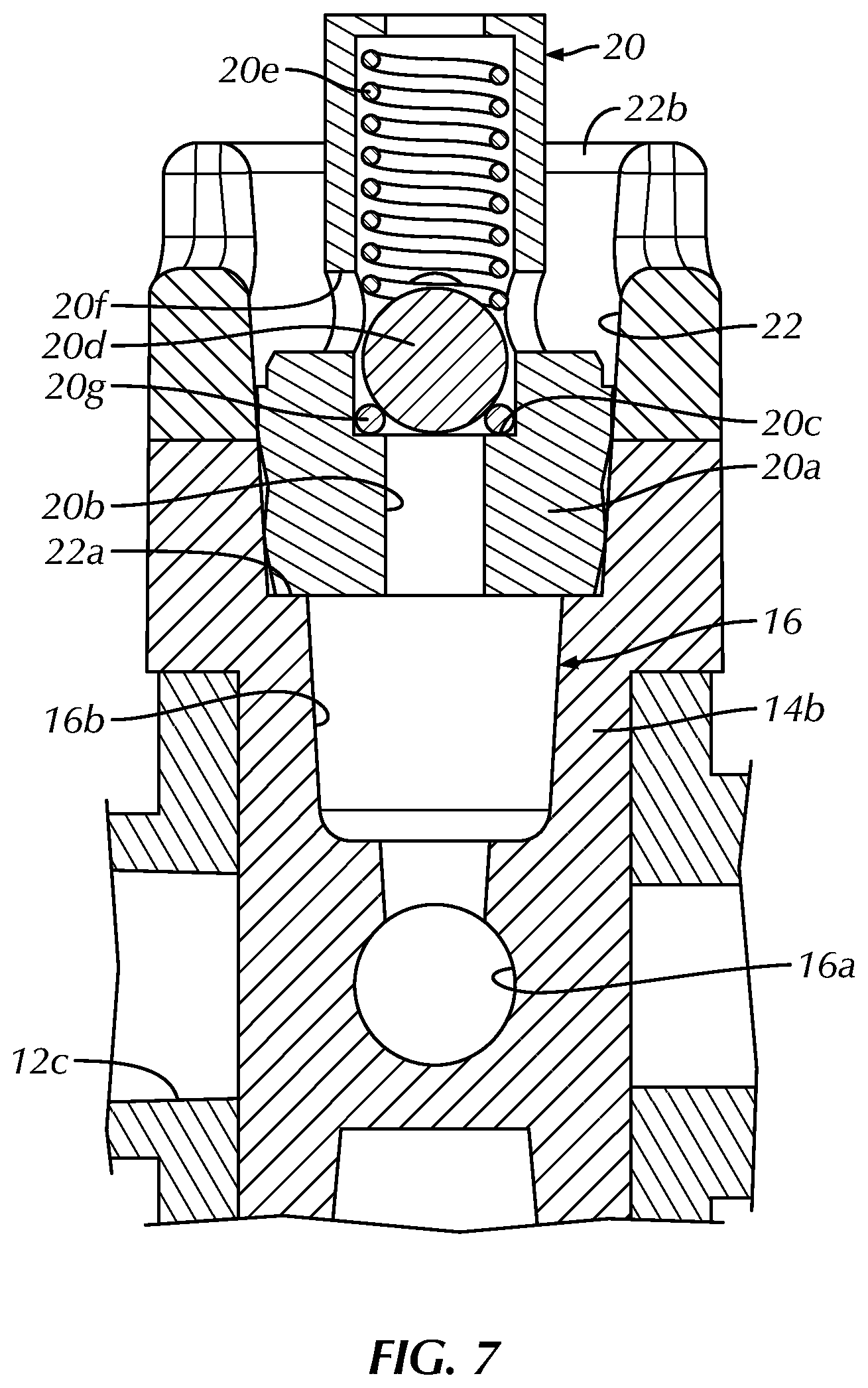 Patent US12569253 Figure 7 – Inflation hub for a fluid inflatable apparatus