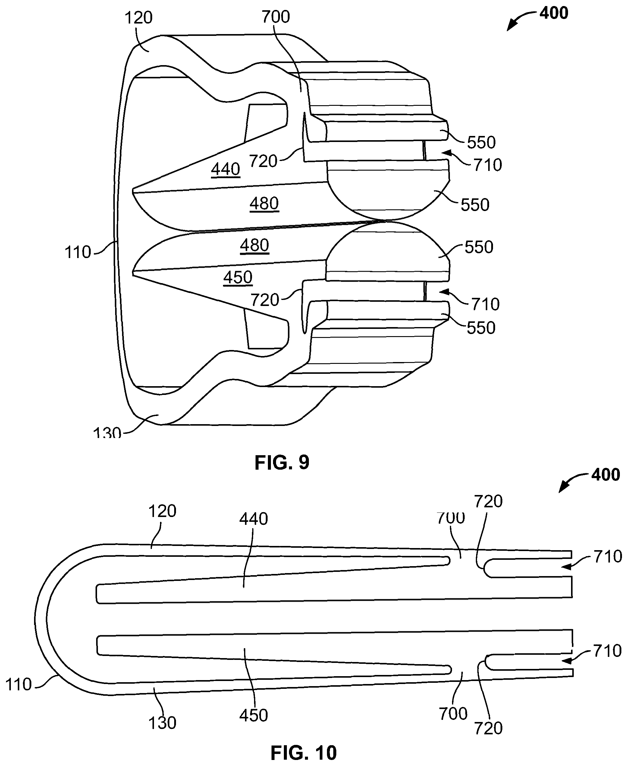 Patent US12569255 Figure 5 – Occlusion clip
