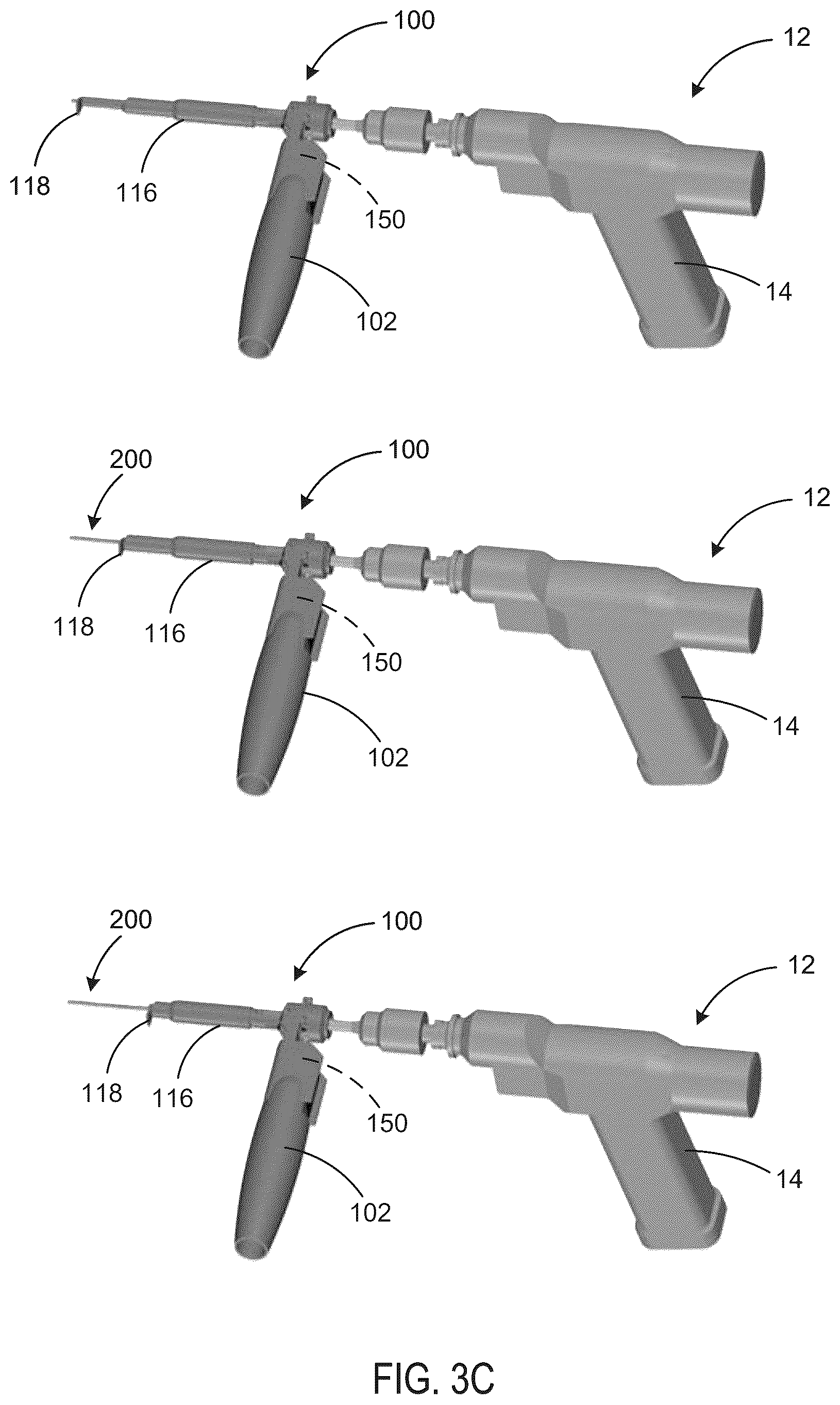 Patent US12569259 Figure 3 – Universal adapter for handheld surgical systems