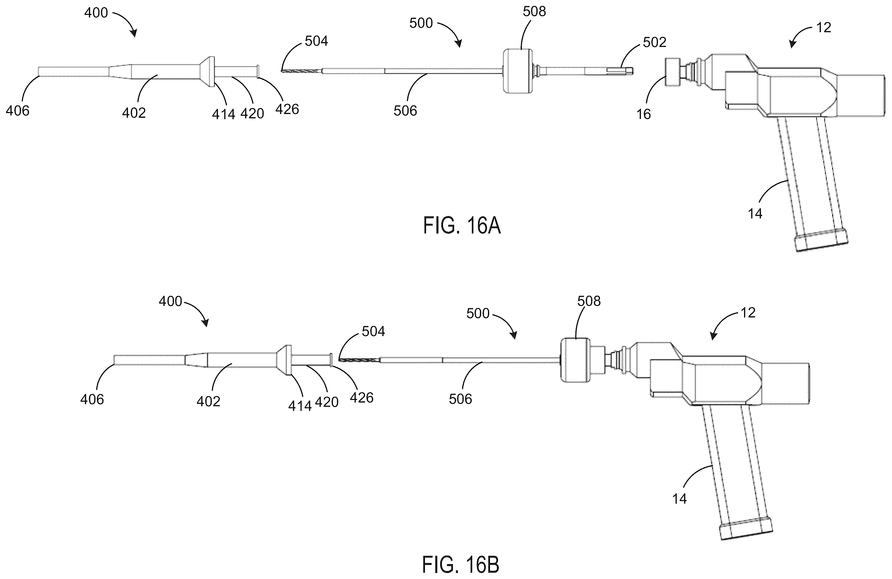 Patent US12569259 Figure 17 – Universal adapter for handheld surgical systems