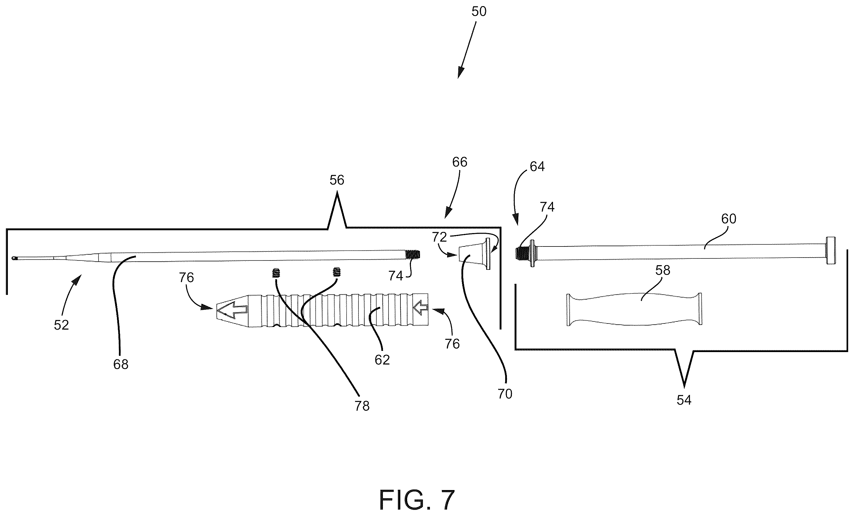Patent US12569262 Figure 6 – Decortication instrumentation for posterior sacroiliac joint fusion
