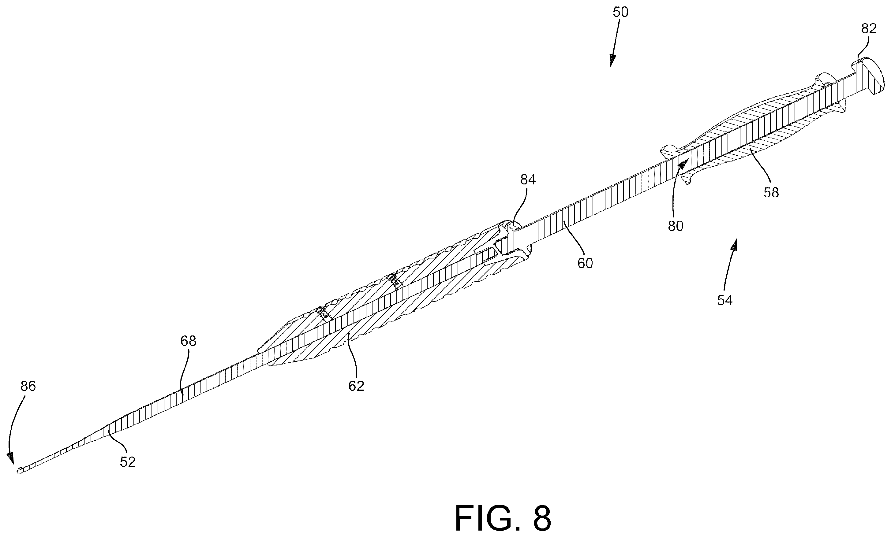 Patent US12569262 Figure 7 – Decortication instrumentation for posterior sacroiliac joint fusion