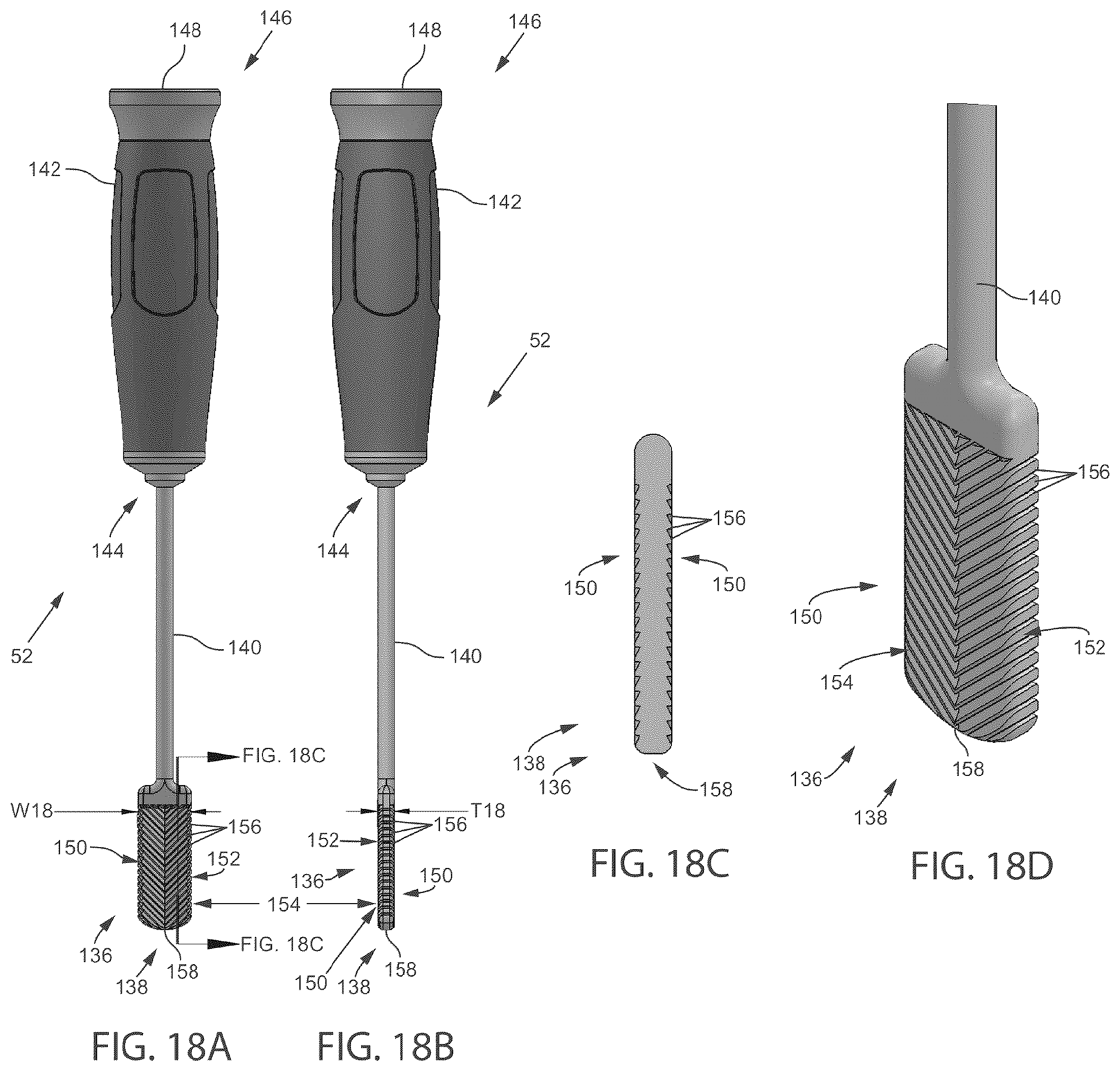 Patent US12569262 Figure 16 – Decortication instrumentation for posterior sacroiliac joint fusion
