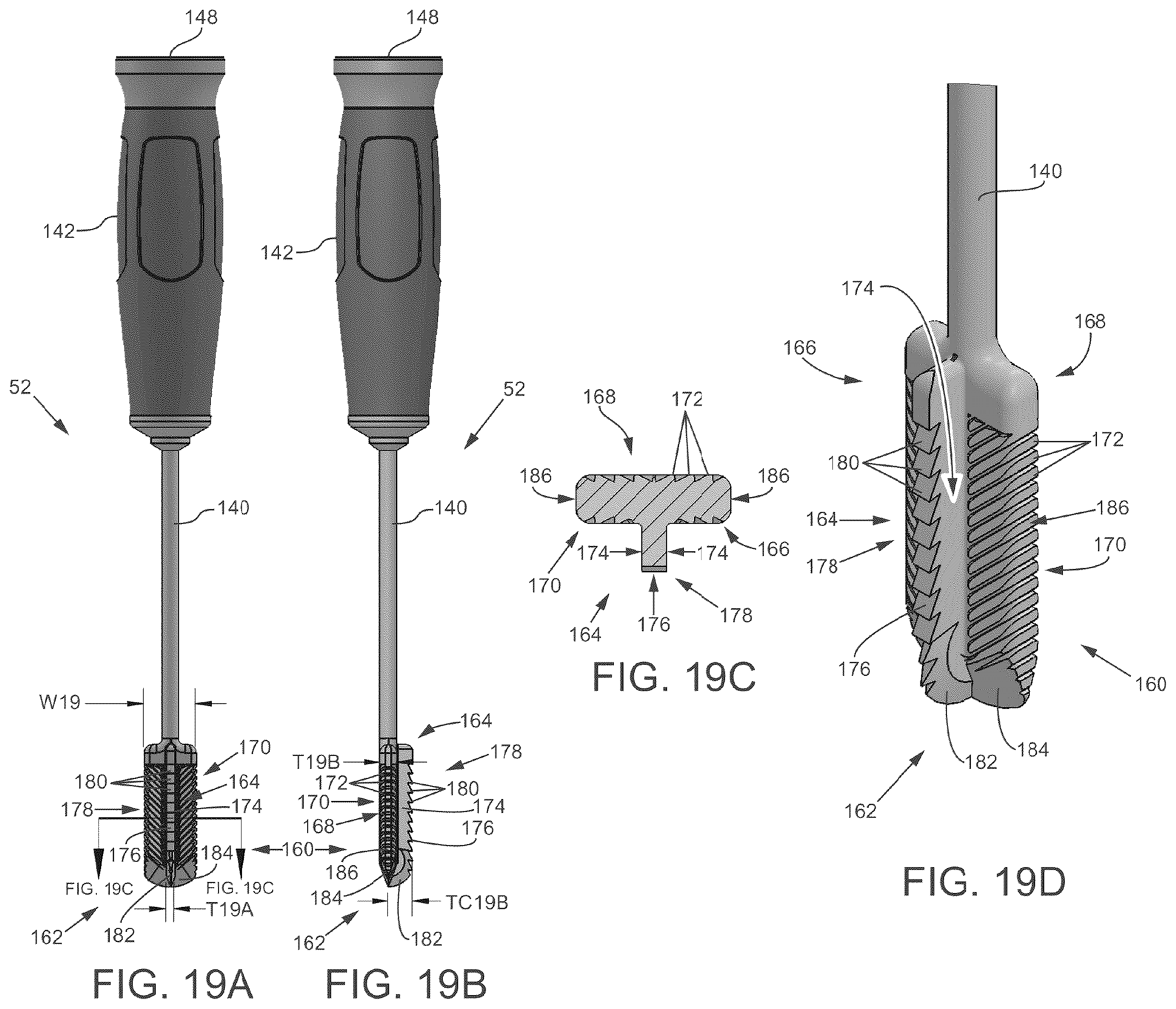 Patent US12569262 Figure 17 – Decortication instrumentation for posterior sacroiliac joint fusion