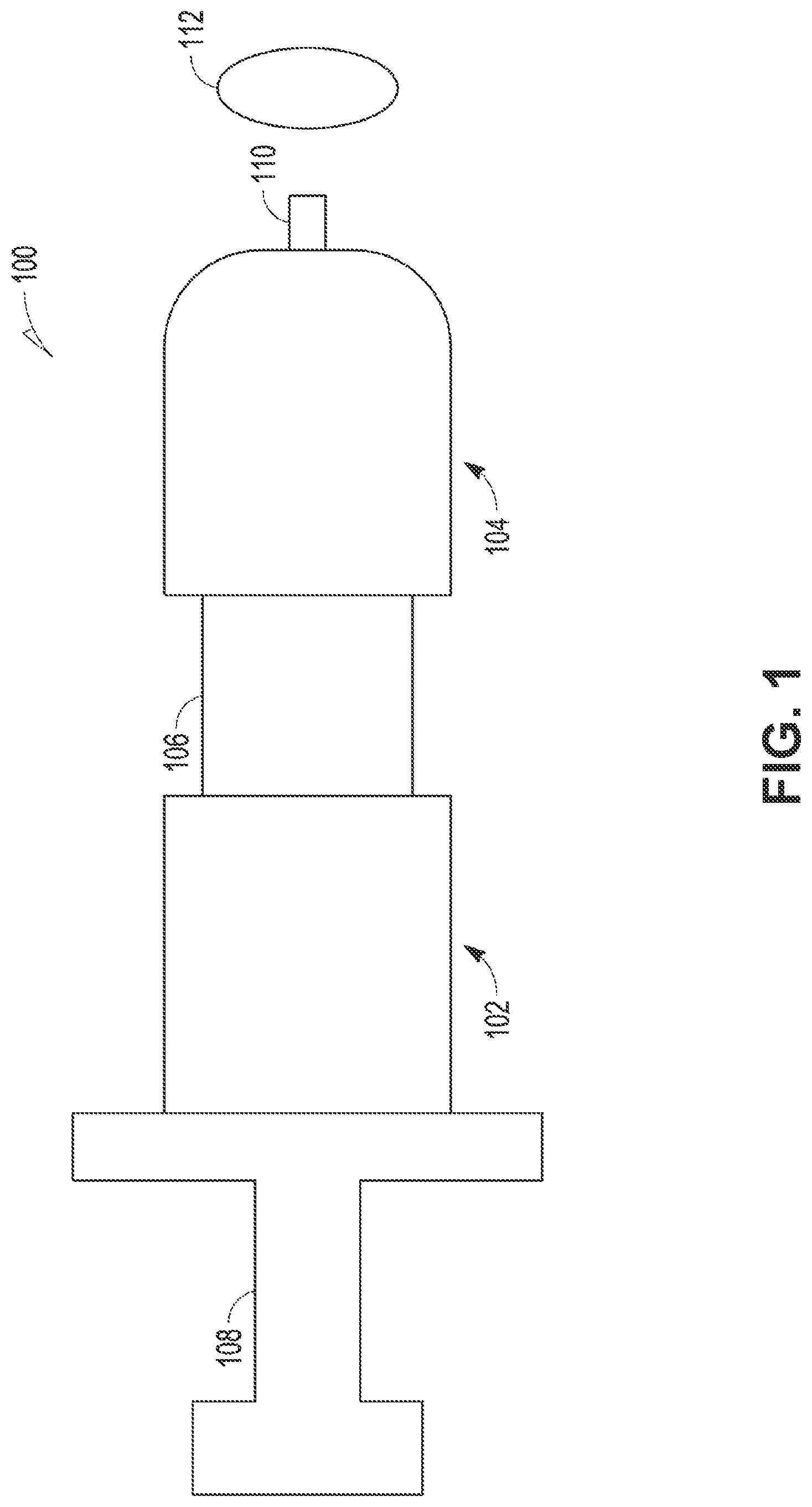 Patent US12569265 Figure 1 – Dual mode acoustic lithotripsy transducer