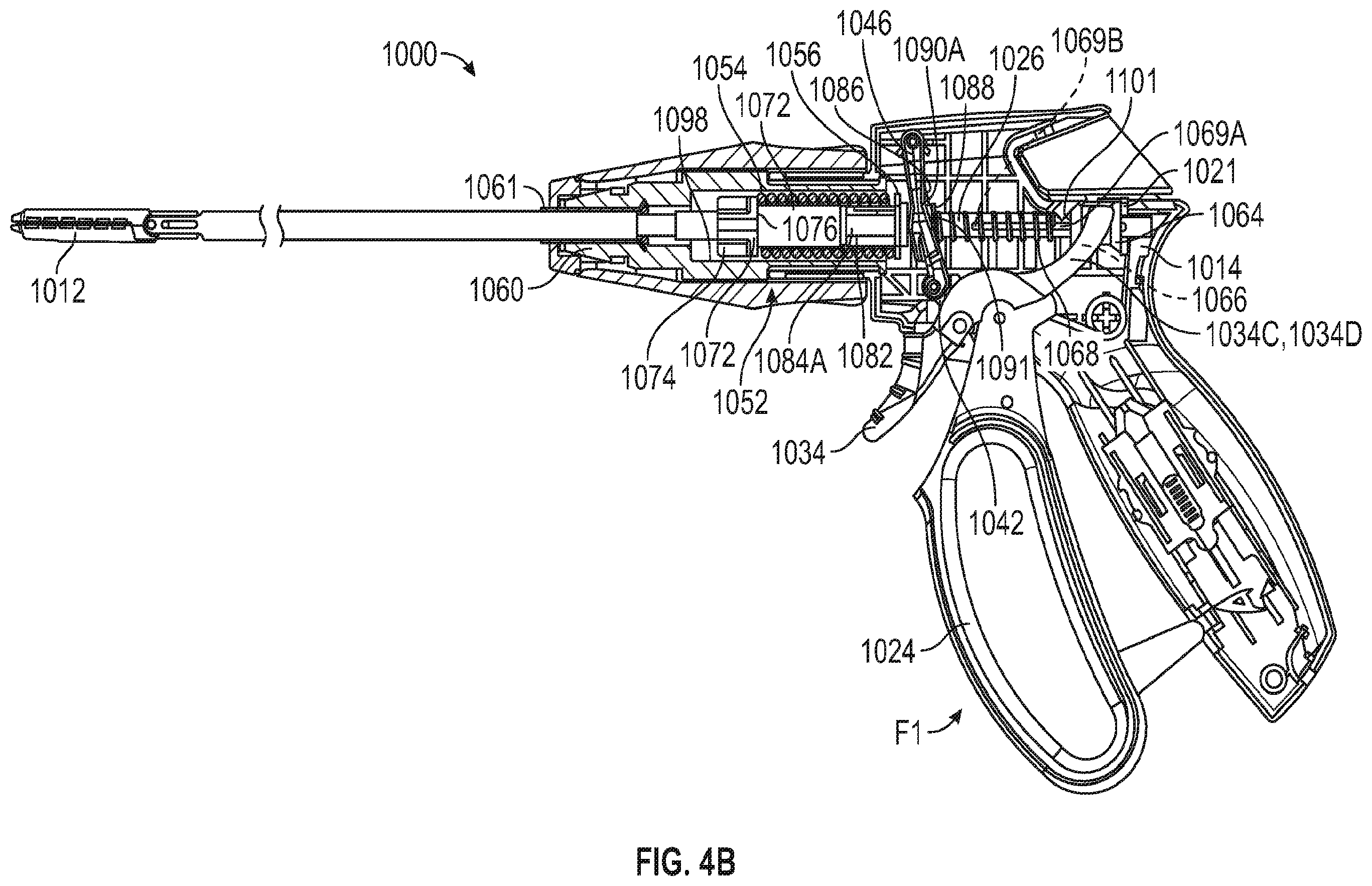 Patent US12569268 Figure 10 – Forceps including actuation limiting