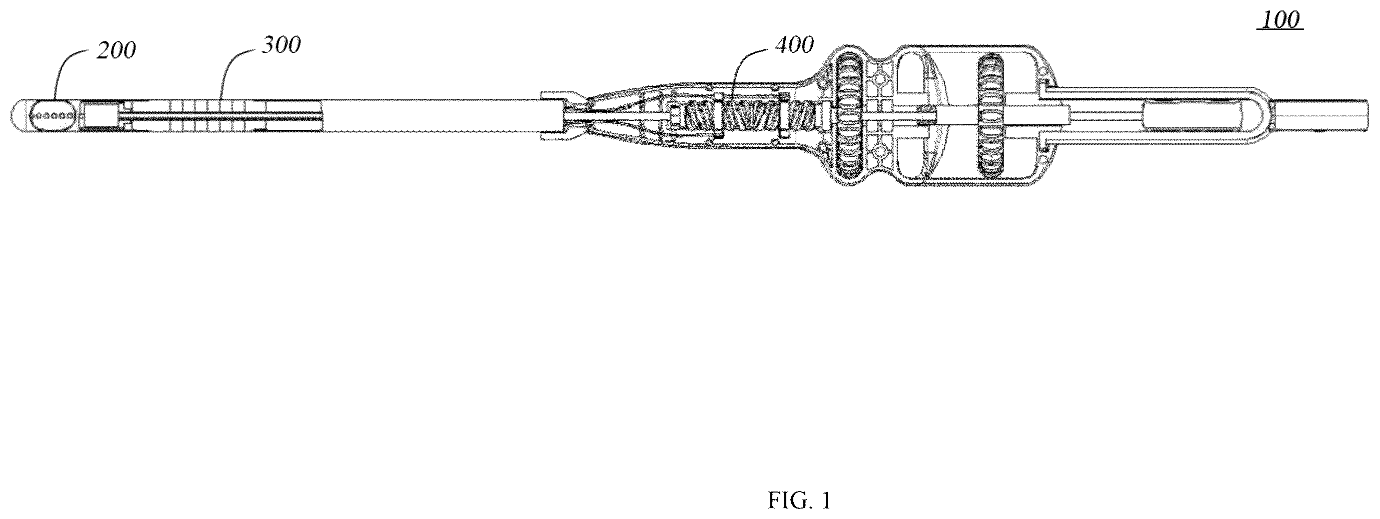 Patent US12569269 — Bendable cutting apparatus for myocardium and system with the same — Figure 1