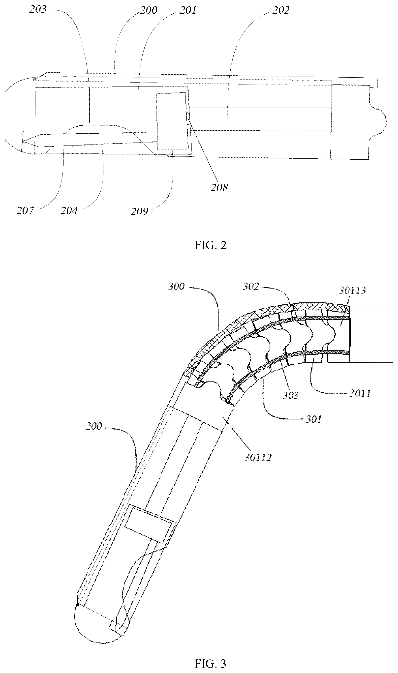 Patent US12569269 Figure 2 – Bendable cutting apparatus for myocardium and system with the same