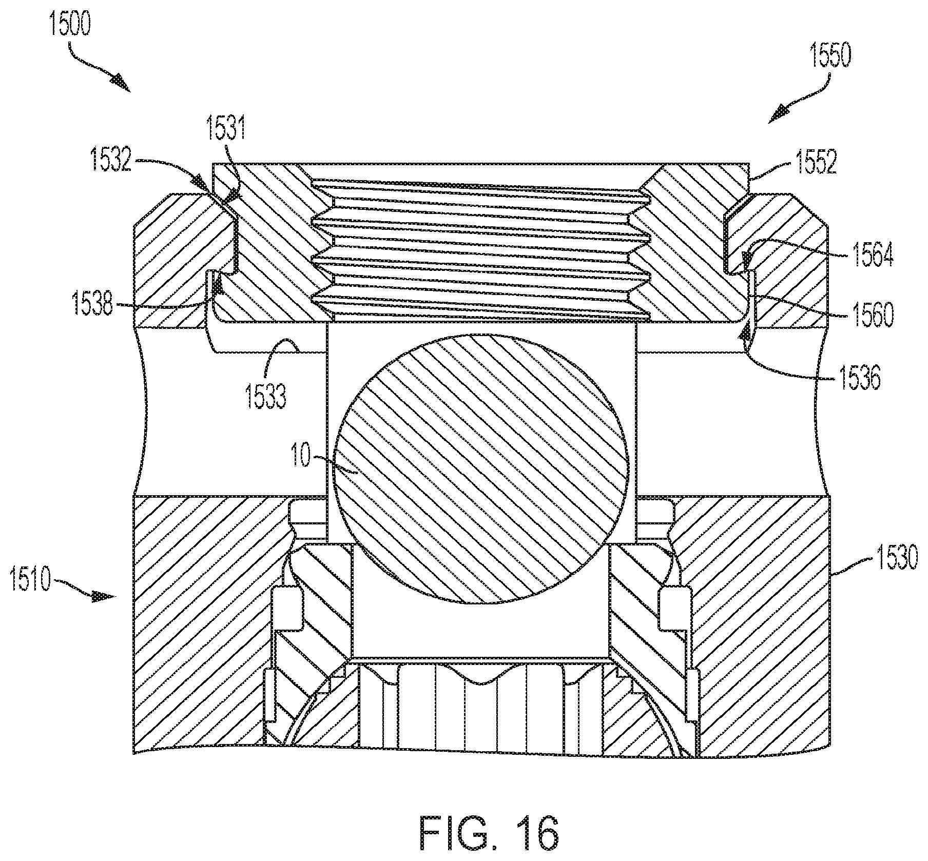 Patent US12569279 Figure 10 – Pop-on-cap assemblies having opposing splay-resisting features and generally reactangular opposing rotation-preventing/rotation-resisting features for spinal surgery