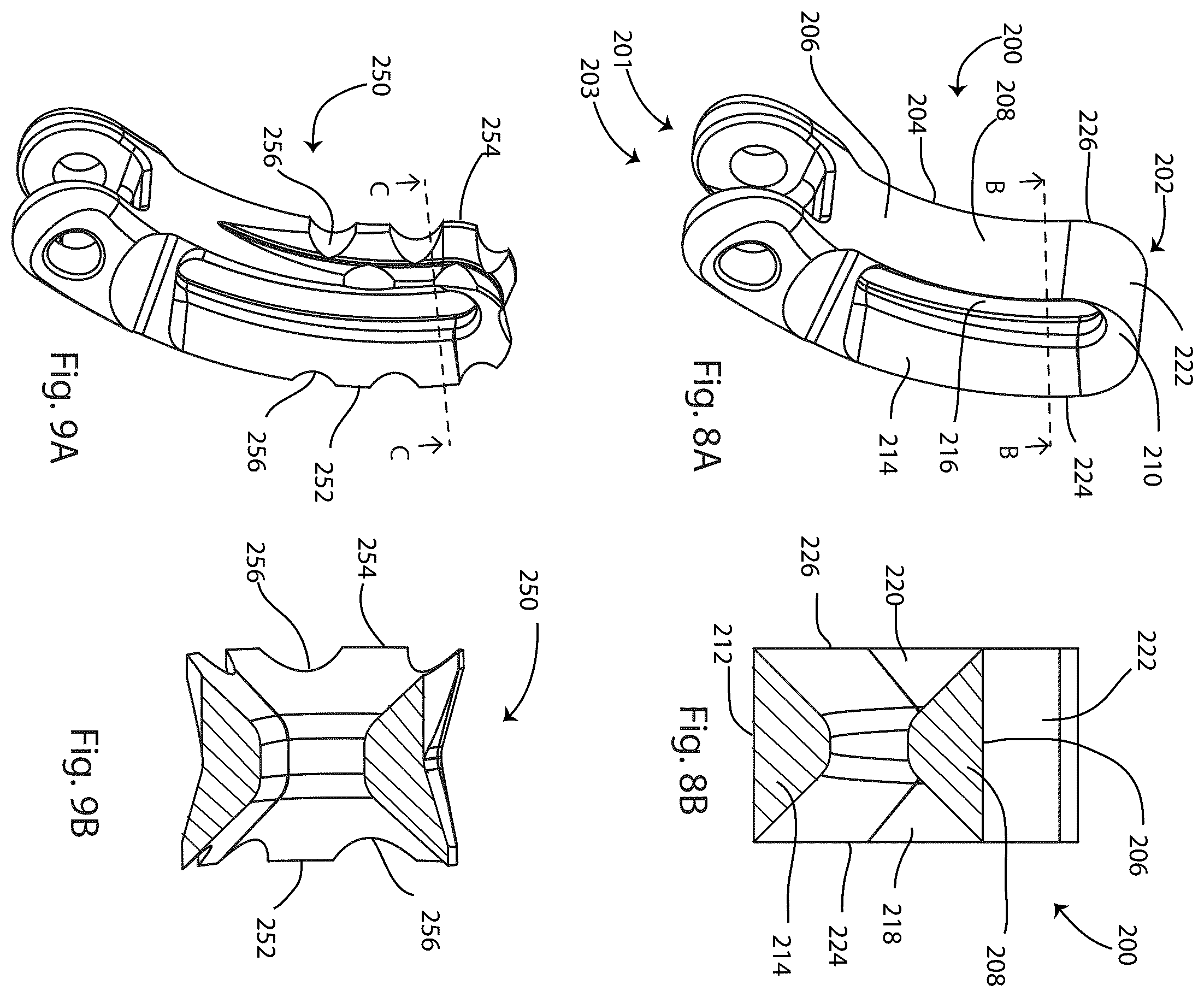 Patent US12569280 Figure 8 – Joint fusion implant and methods