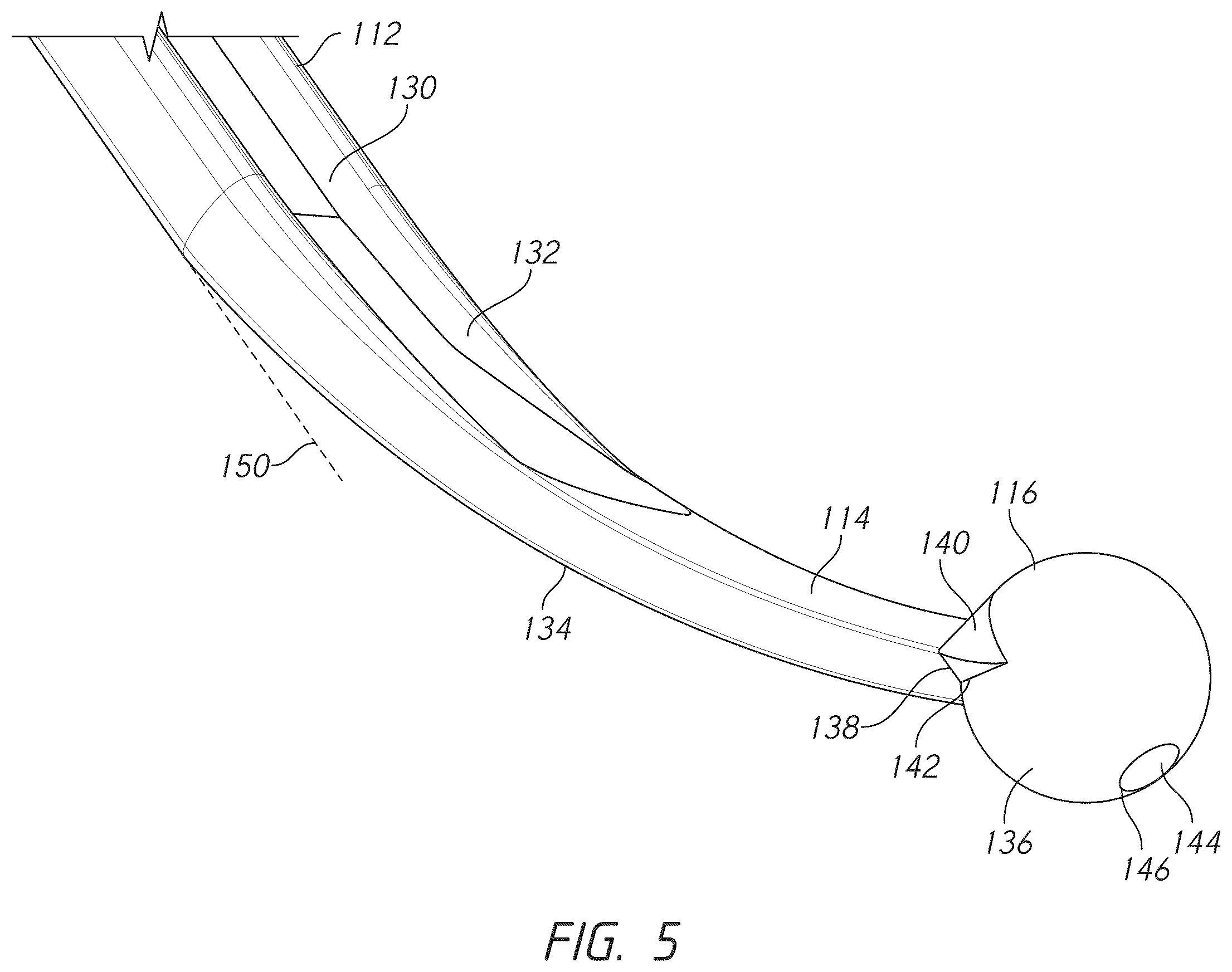 Patent US12569281 Figure 5 – Bone tie and bone tie inserter