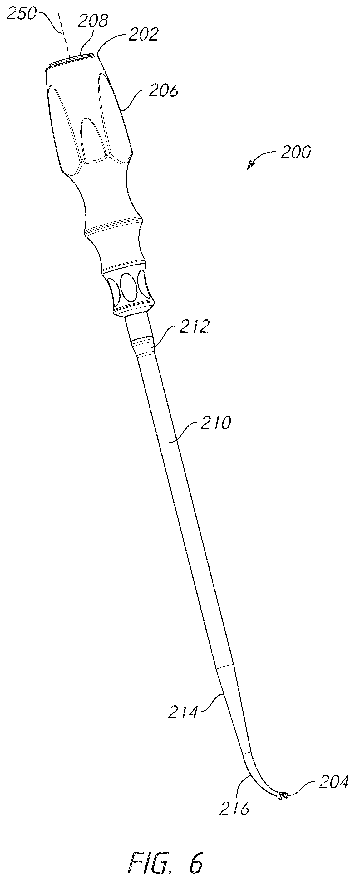 Patent US12569281 Figure 6 – Bone tie and bone tie inserter