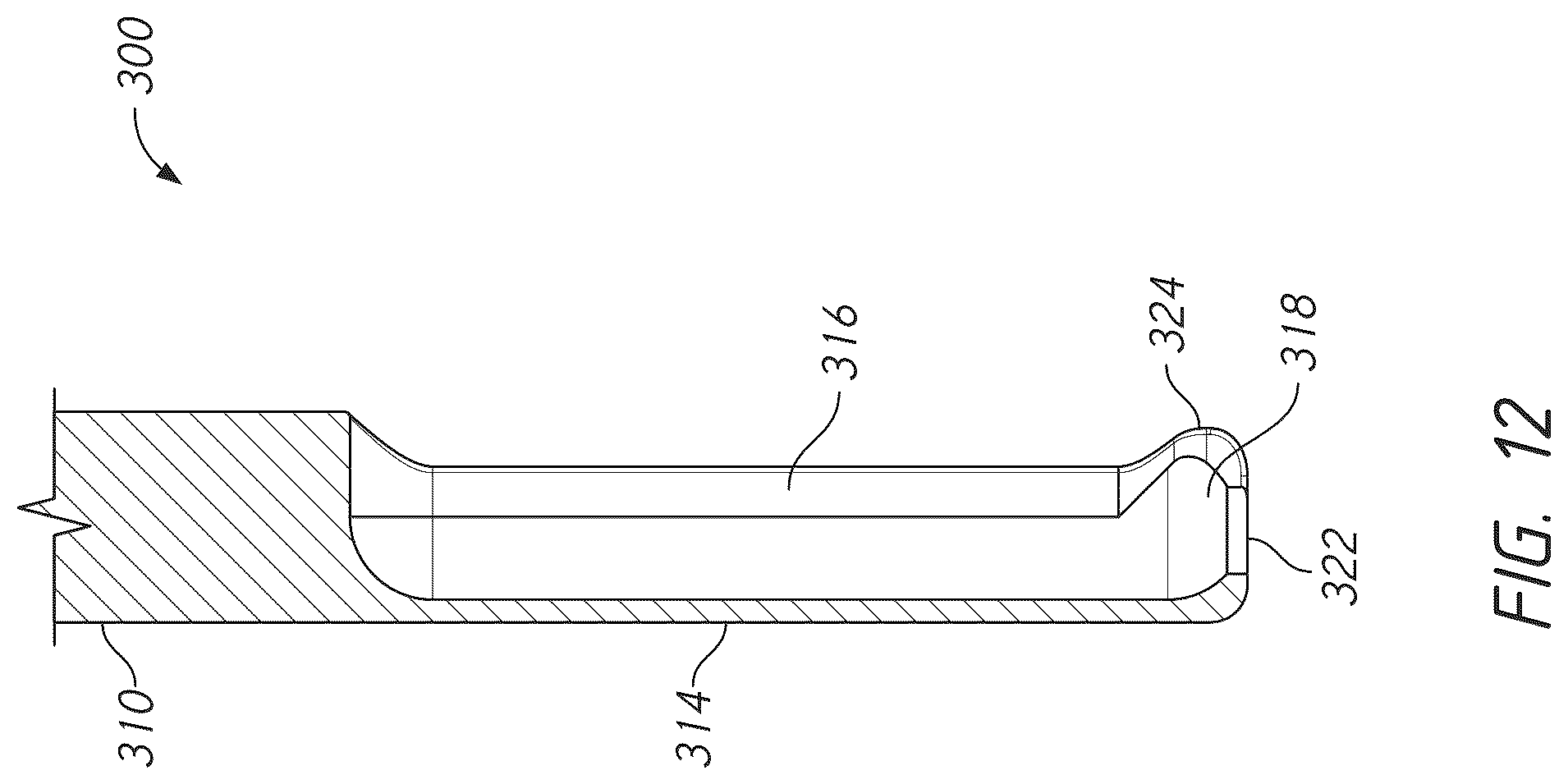 Patent US12569281 Figure 12 – Bone tie and bone tie inserter