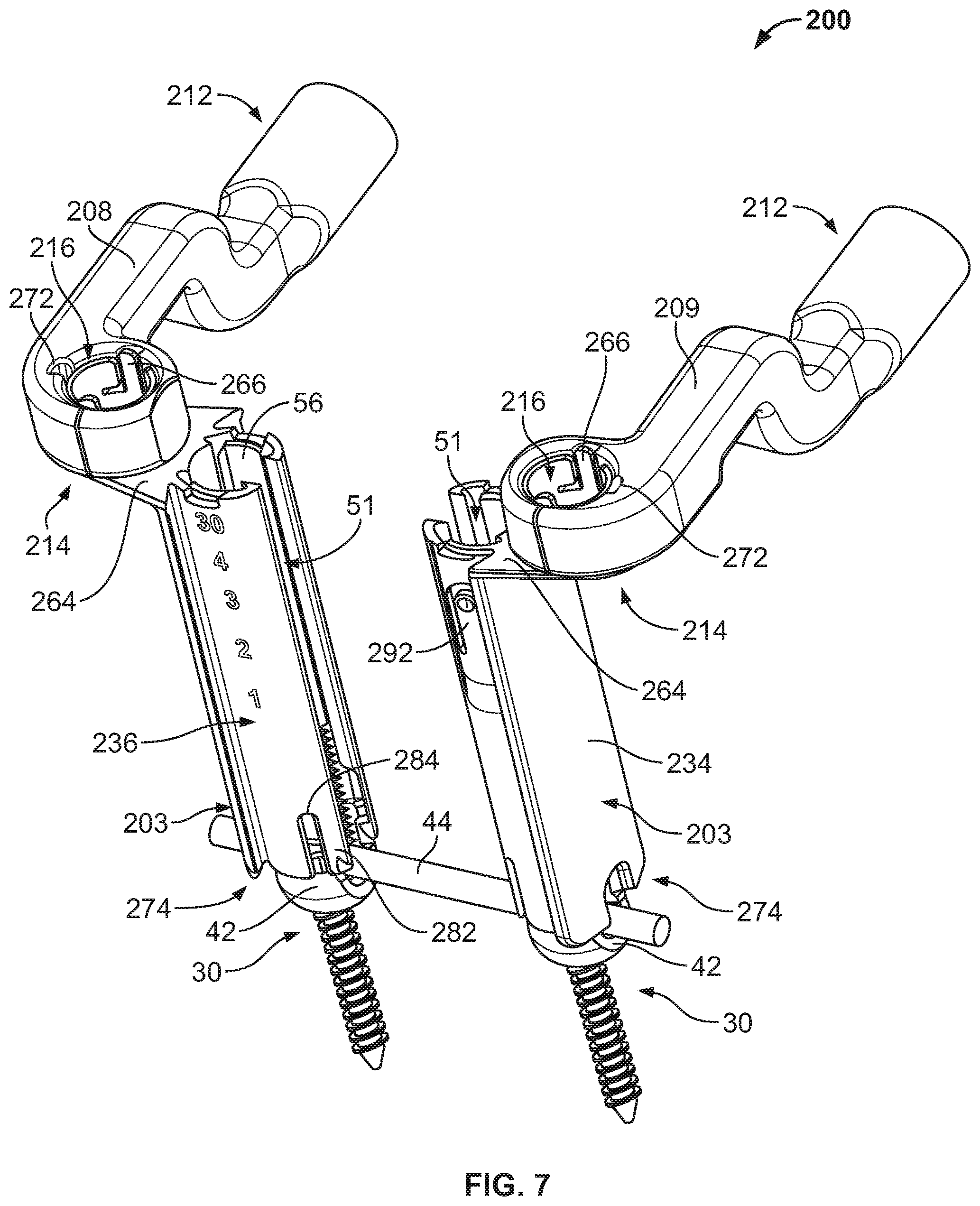 Patent US12569282 Figure 8 – Tissue retraction and vertebral displacement devices, systems, and methods for posterior spinal fusion