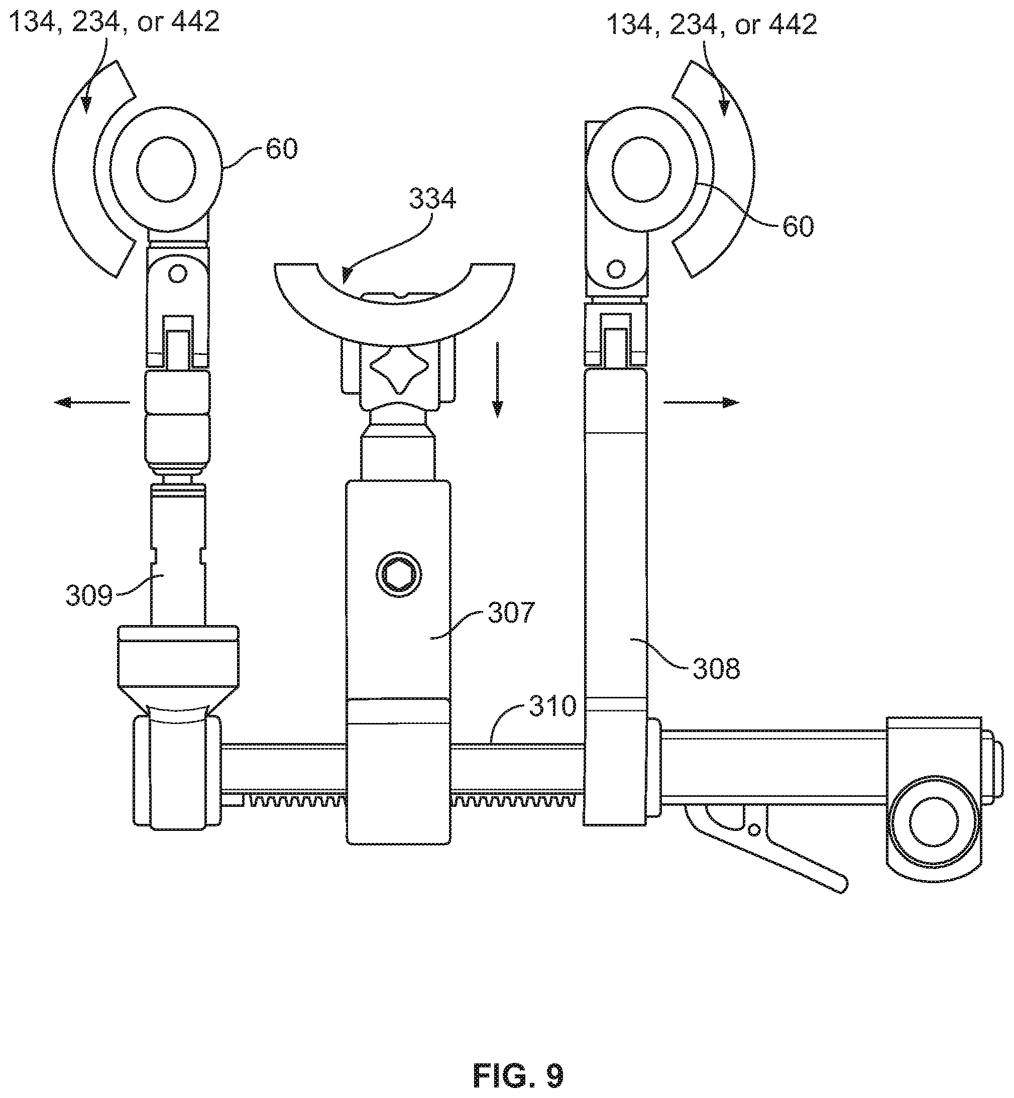 Patent US12569282 Figure 10 – Tissue retraction and vertebral displacement devices, systems, and methods for posterior spinal fusion