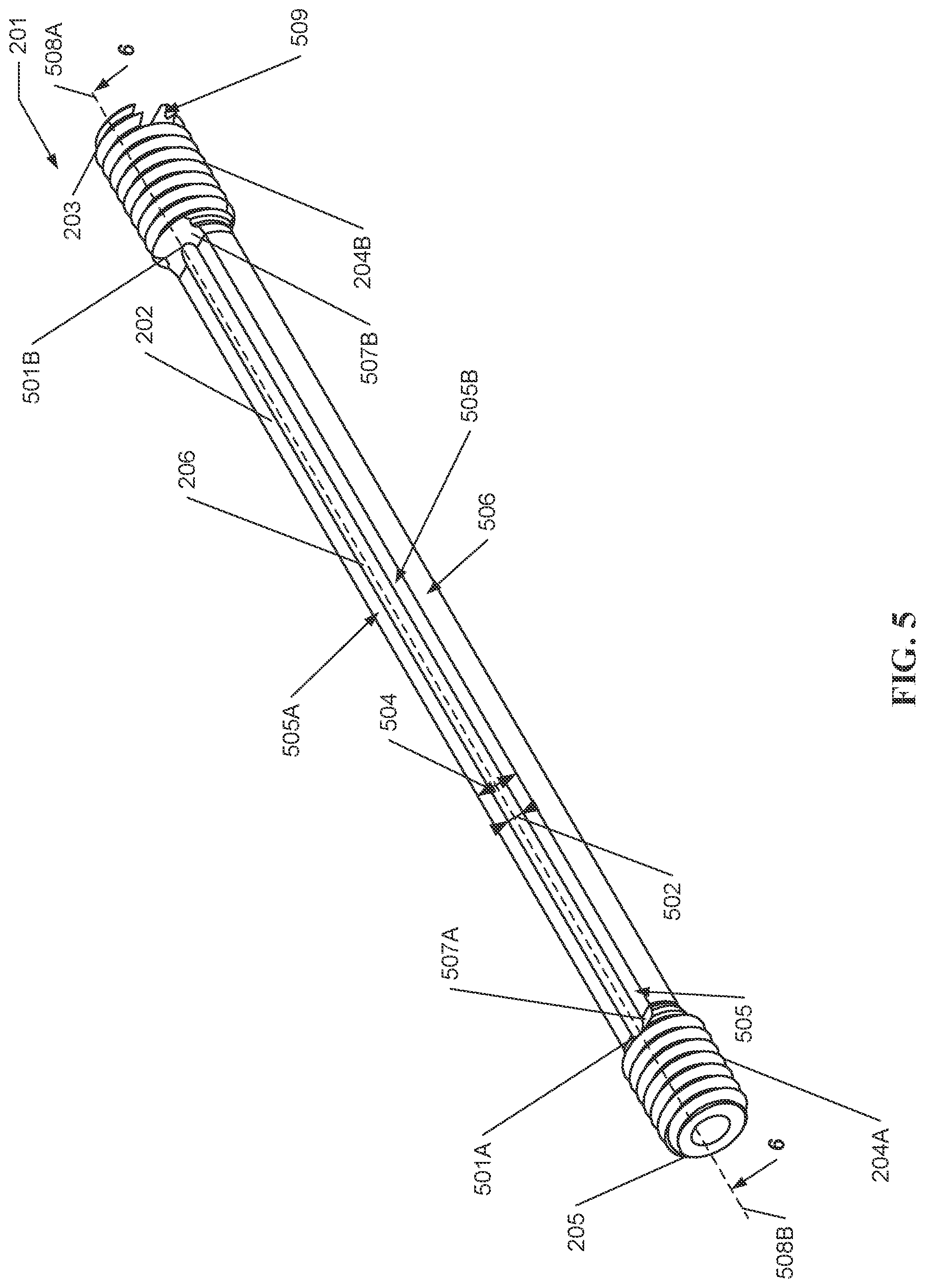 Patent US12569285 Figure 5 – Dynamic compression devices and processes for making and using same