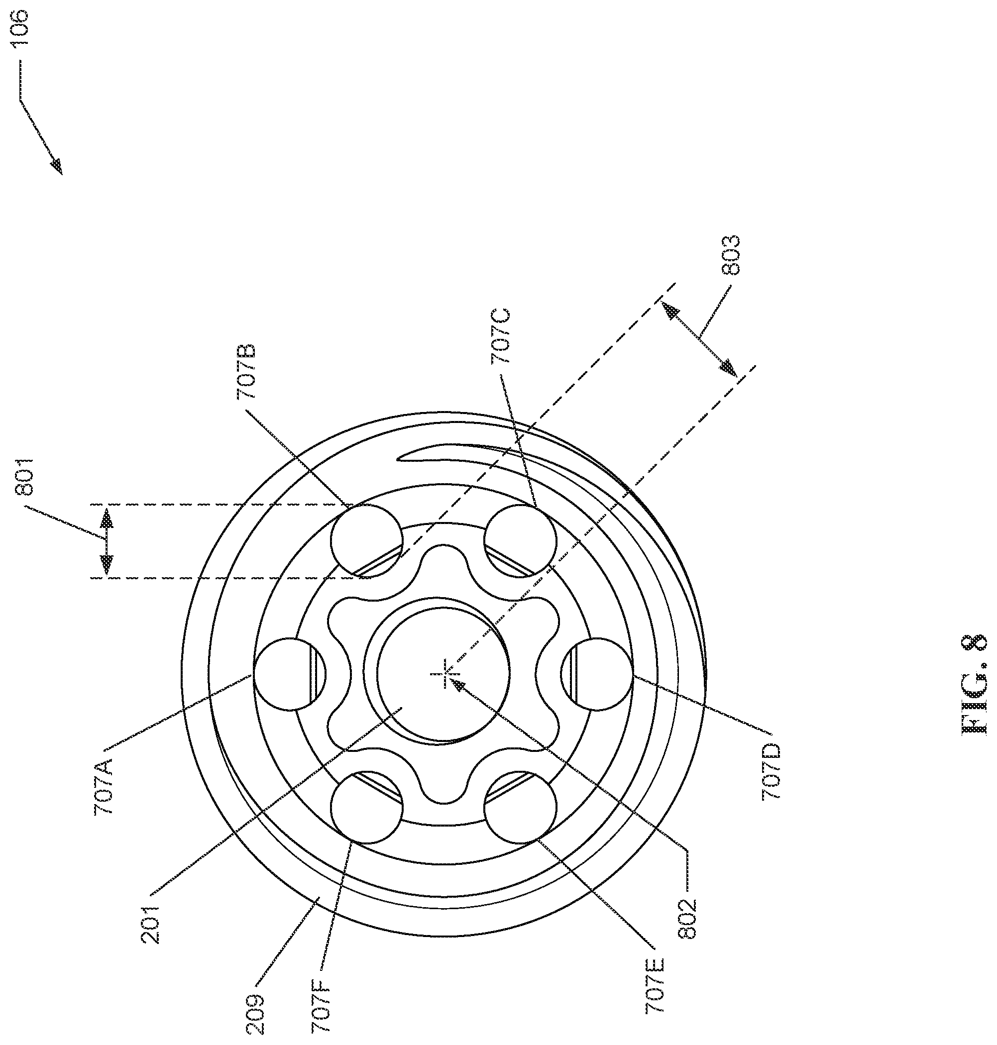 Patent US12569285 Figure 8 – Dynamic compression devices and processes for making and using same