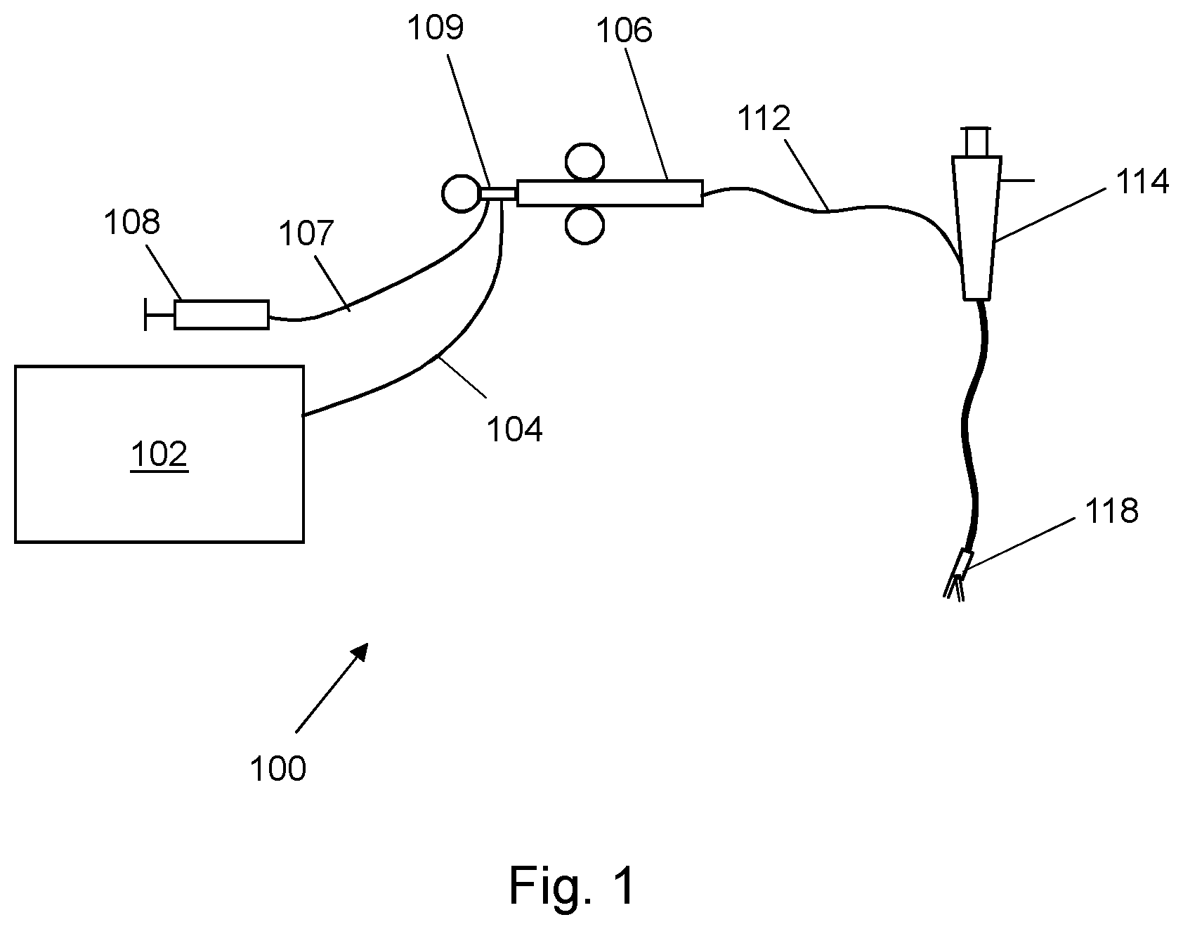 Patent US12569291 Figure 1 – Electrosurgical resector tool