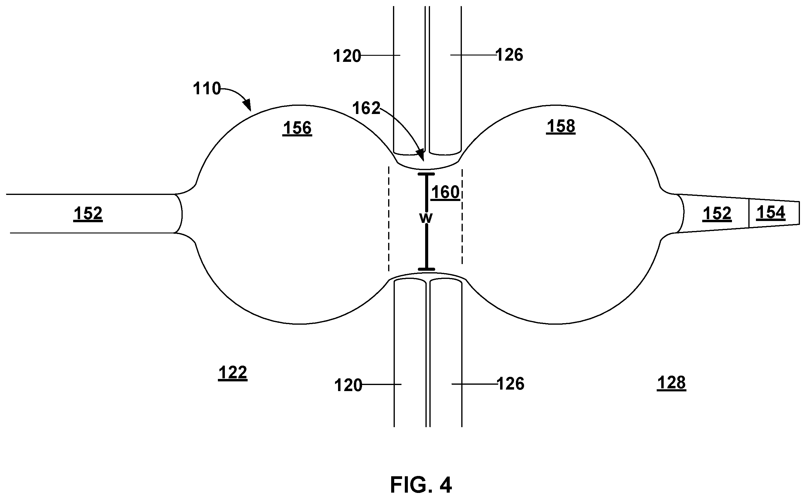 Patent US12569296 Figure 4 – Left-atrium-to-coronary-sinus shunt