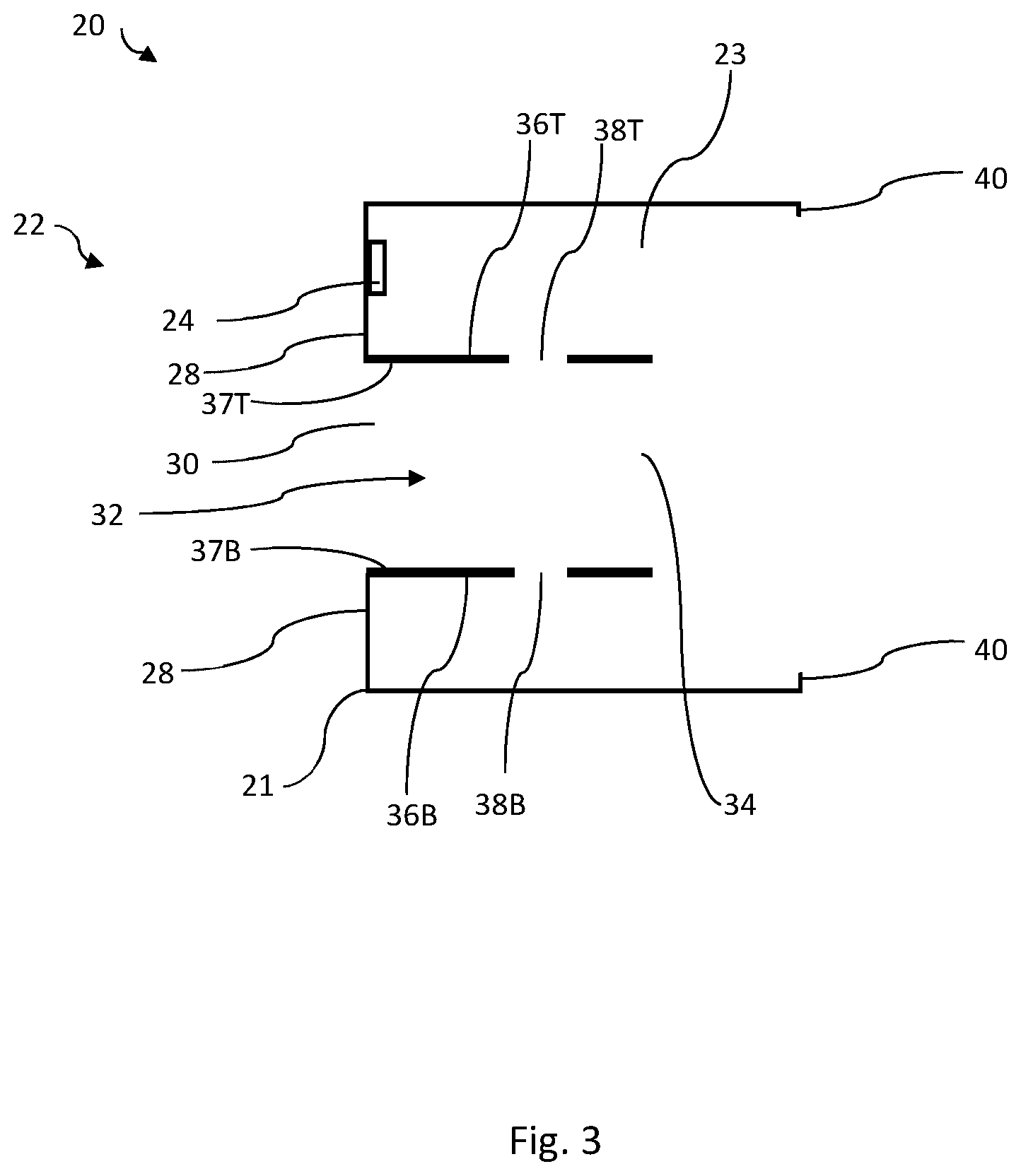 Patent US12569297 Figure 3 – Cooling for a personal care device