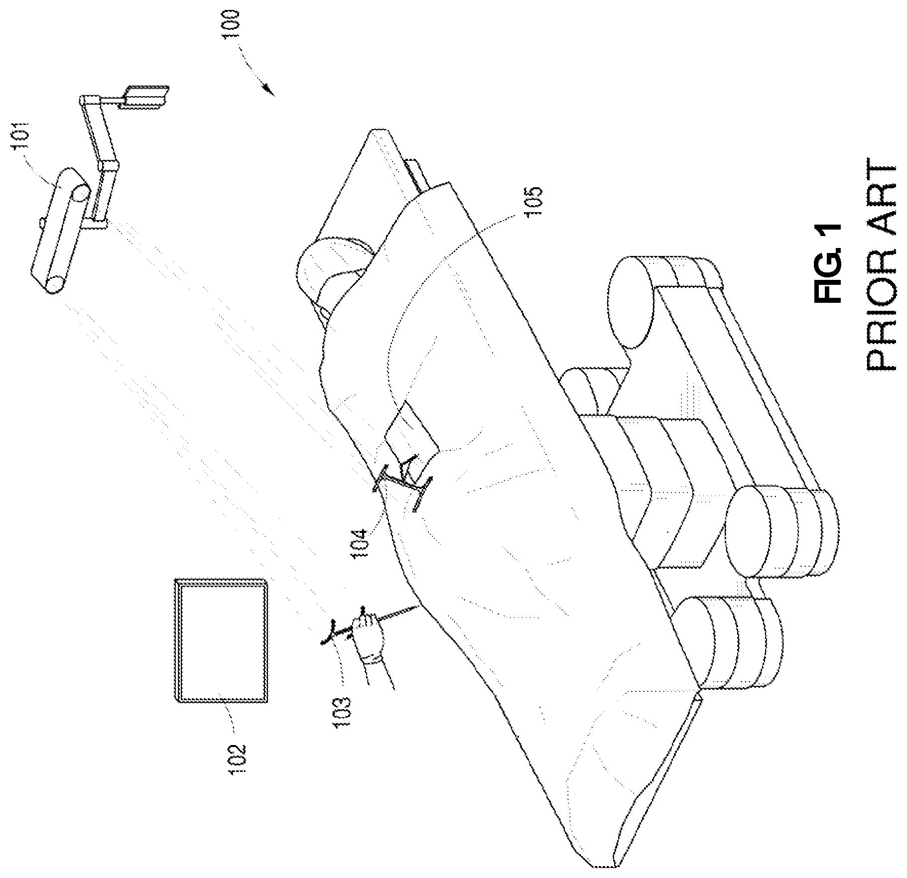 Patent US12569301 Figure 1 – Surgical navigation system for alignment of a surgical instrument