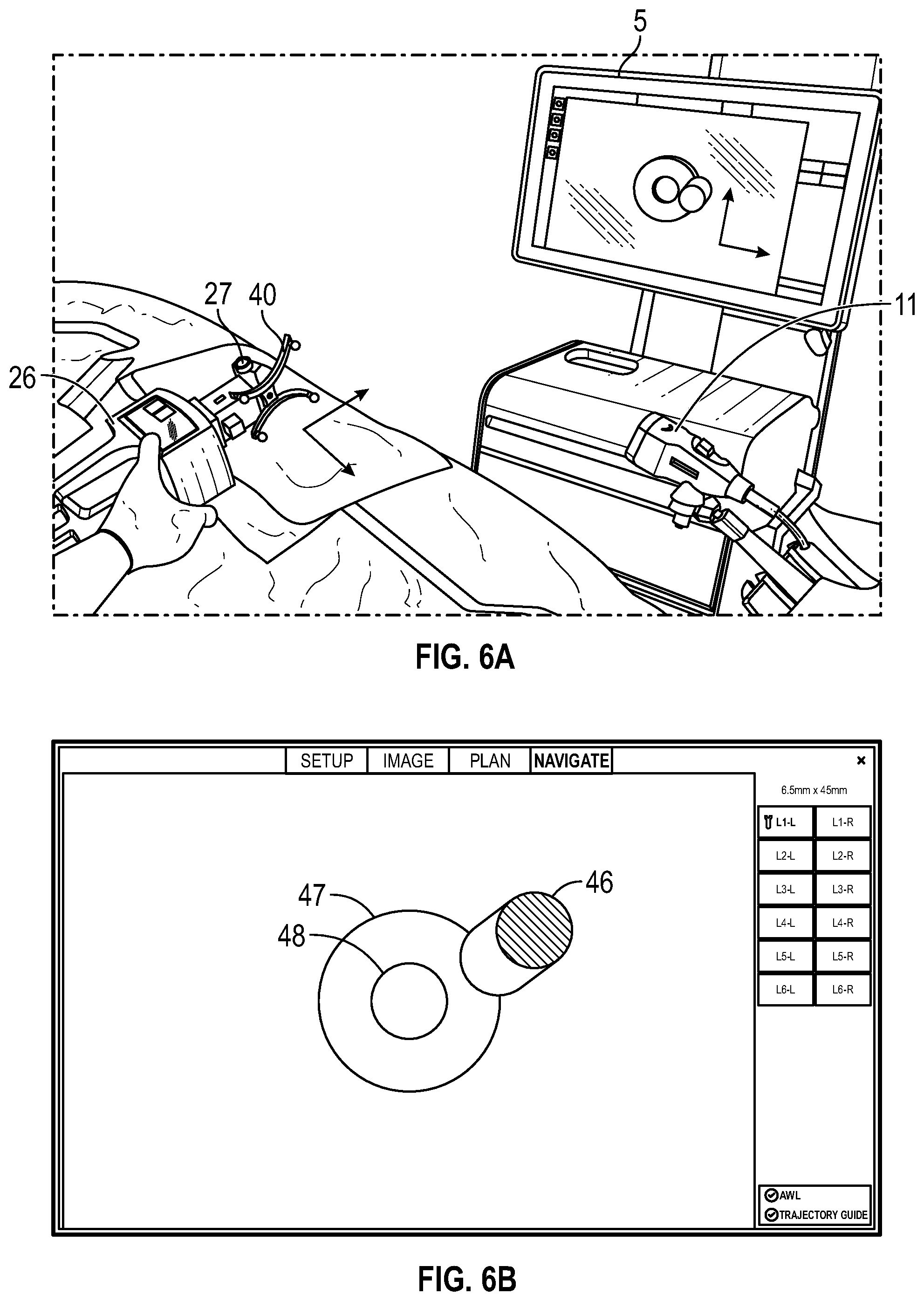 Patent US12569301 Figure 8 – Surgical navigation system for alignment of a surgical instrument