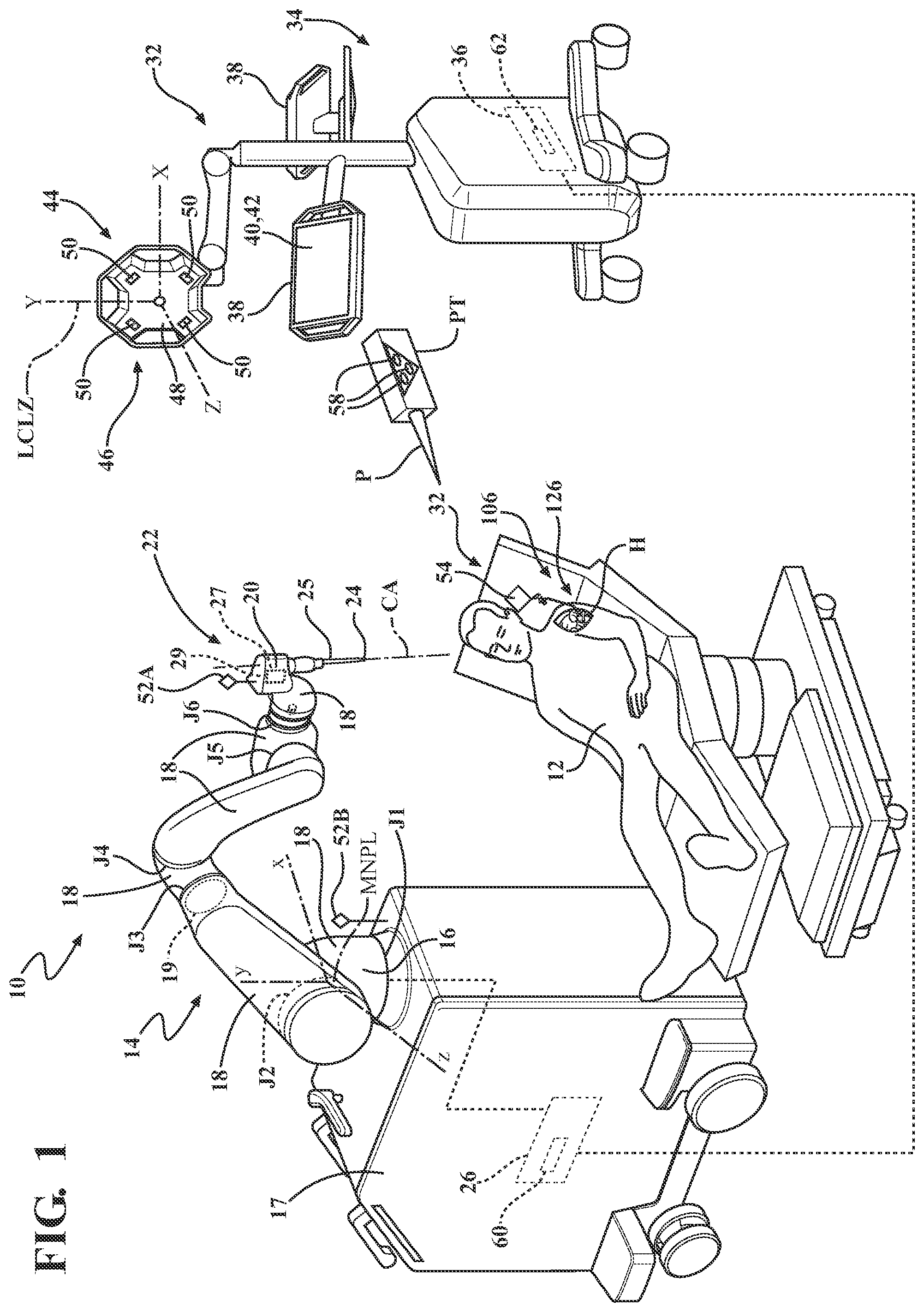 Patent US12569302 Figure 1 – Surgical clamp assembly for fixing a navigation tracker to a portion of bone